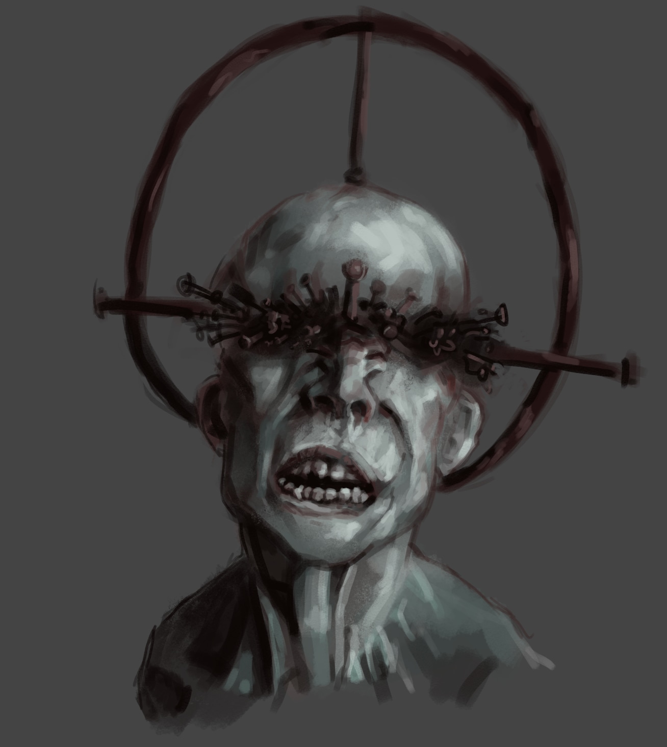 Recent Drawing (horror theme) par The_Blueprint