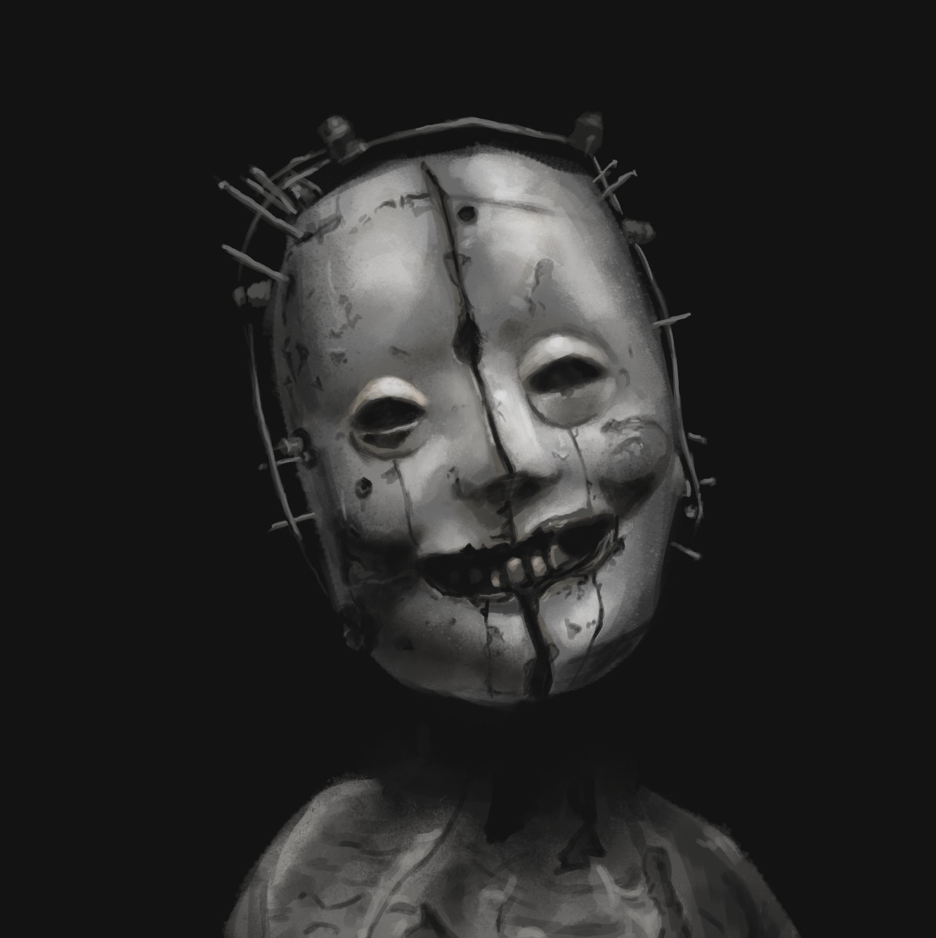 Recent Drawing (horror theme) par The_Blueprint