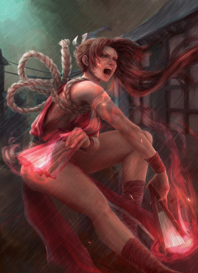 Mai Shiranui par Twomoon