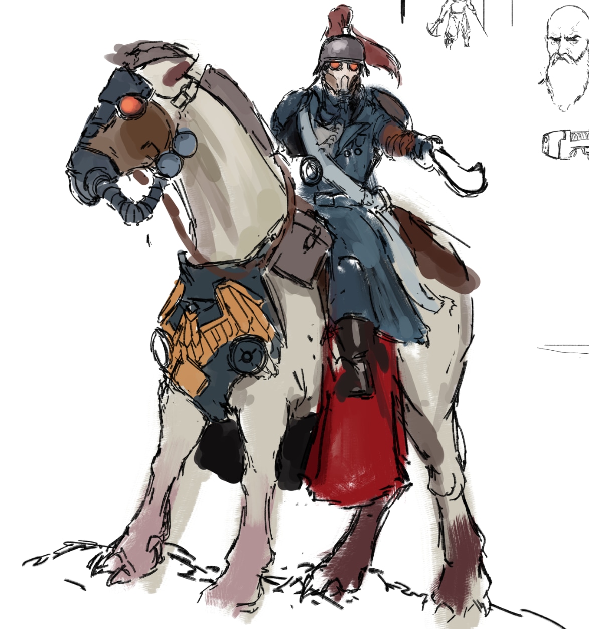 LORD MARECHAL DREIR (sketch 20min) par Moscardino