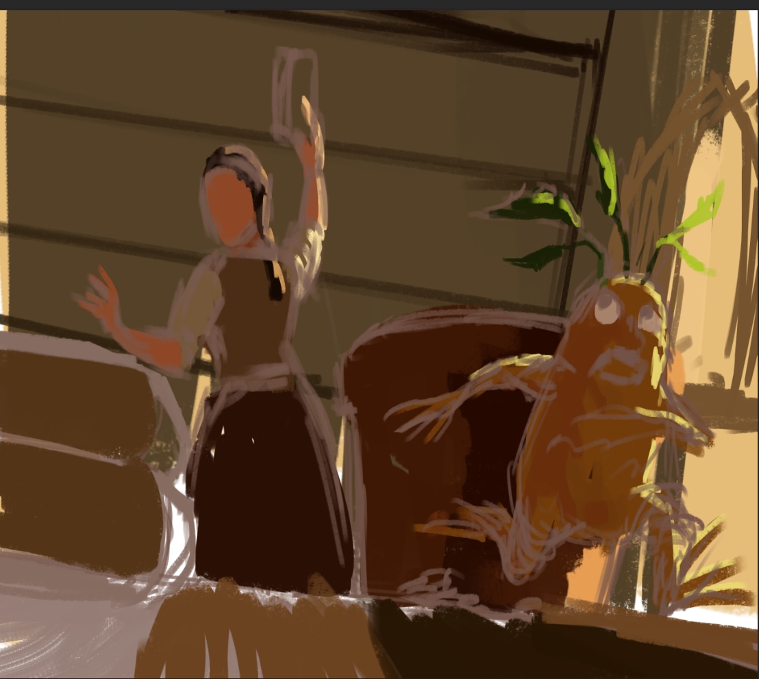 Wip la fuite de la mandragore par Moscardino