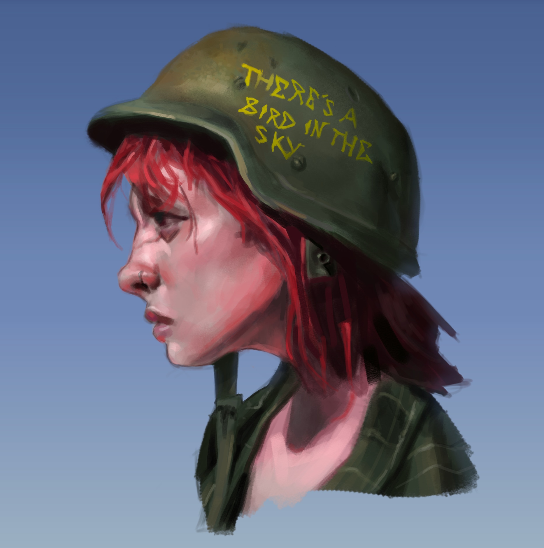there's a bird in the sky par The_Blueprint