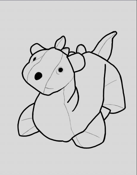 Chapitre 2 : exercice 5 "dragon" par Jenny60