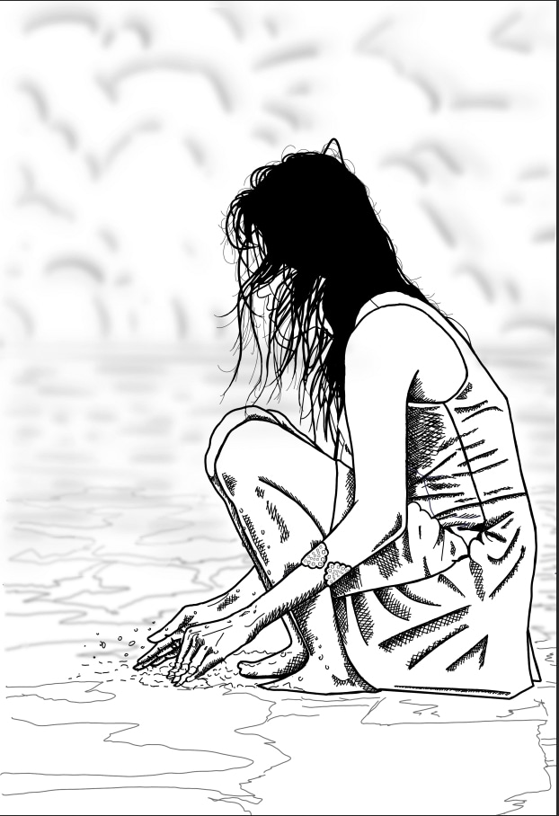 Chapitre 2 : exercice 5 "La jeune fille de l'eau" par Jenny60