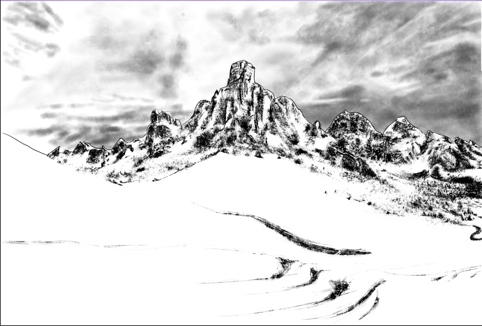 Chapitre 2 : exrecice 5 "la montagne" par Jenny60