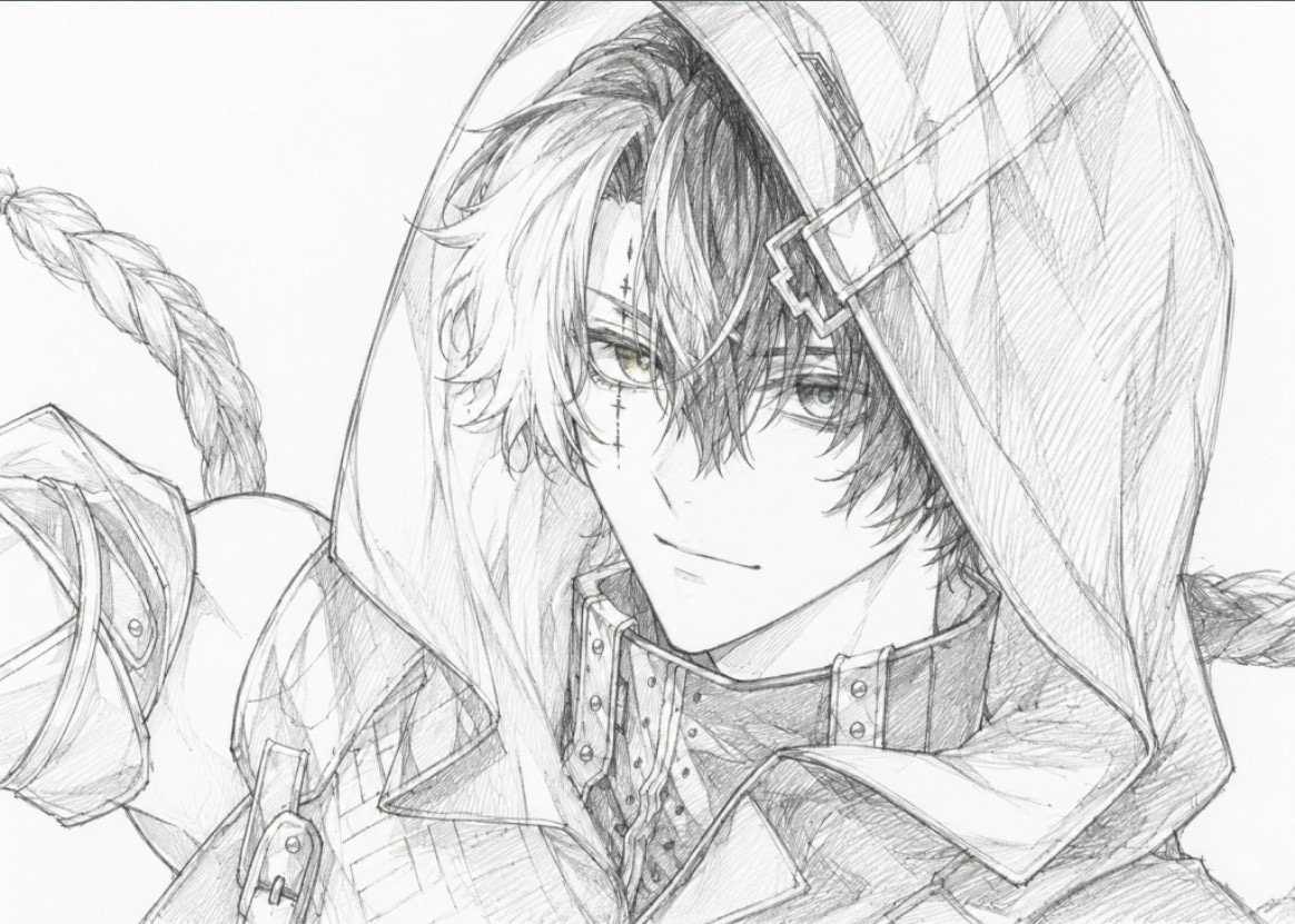 Croquis dessin : Jingran - Wuthering Waves par MentalBreak-Horror-404