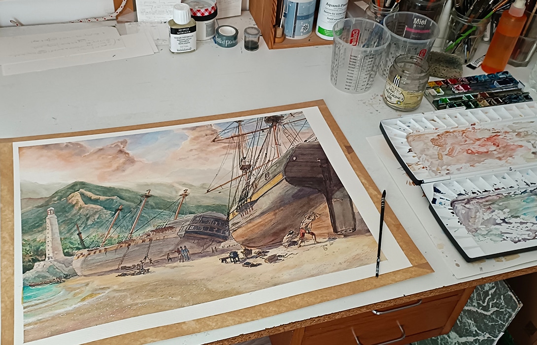 Carénage fin de journée par gilles29