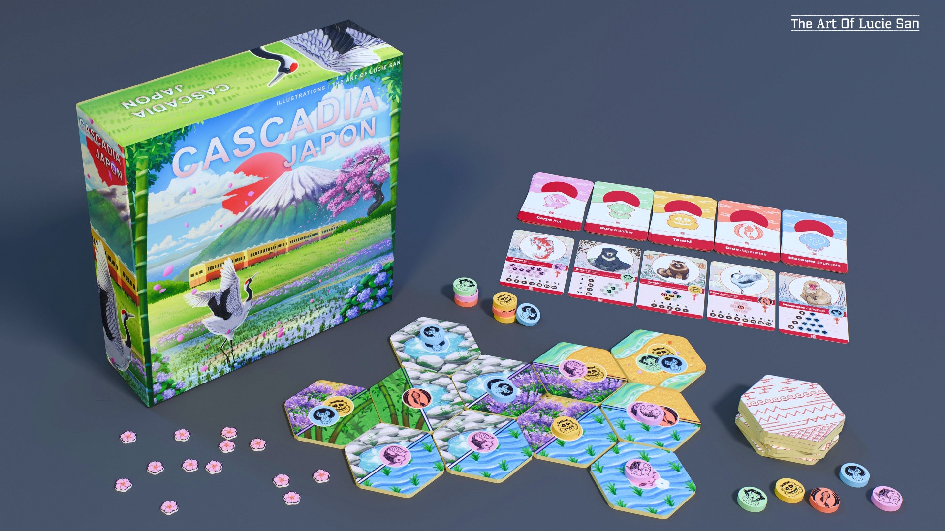 Cascadia Japon - Fanart par Lucie.dhz.san