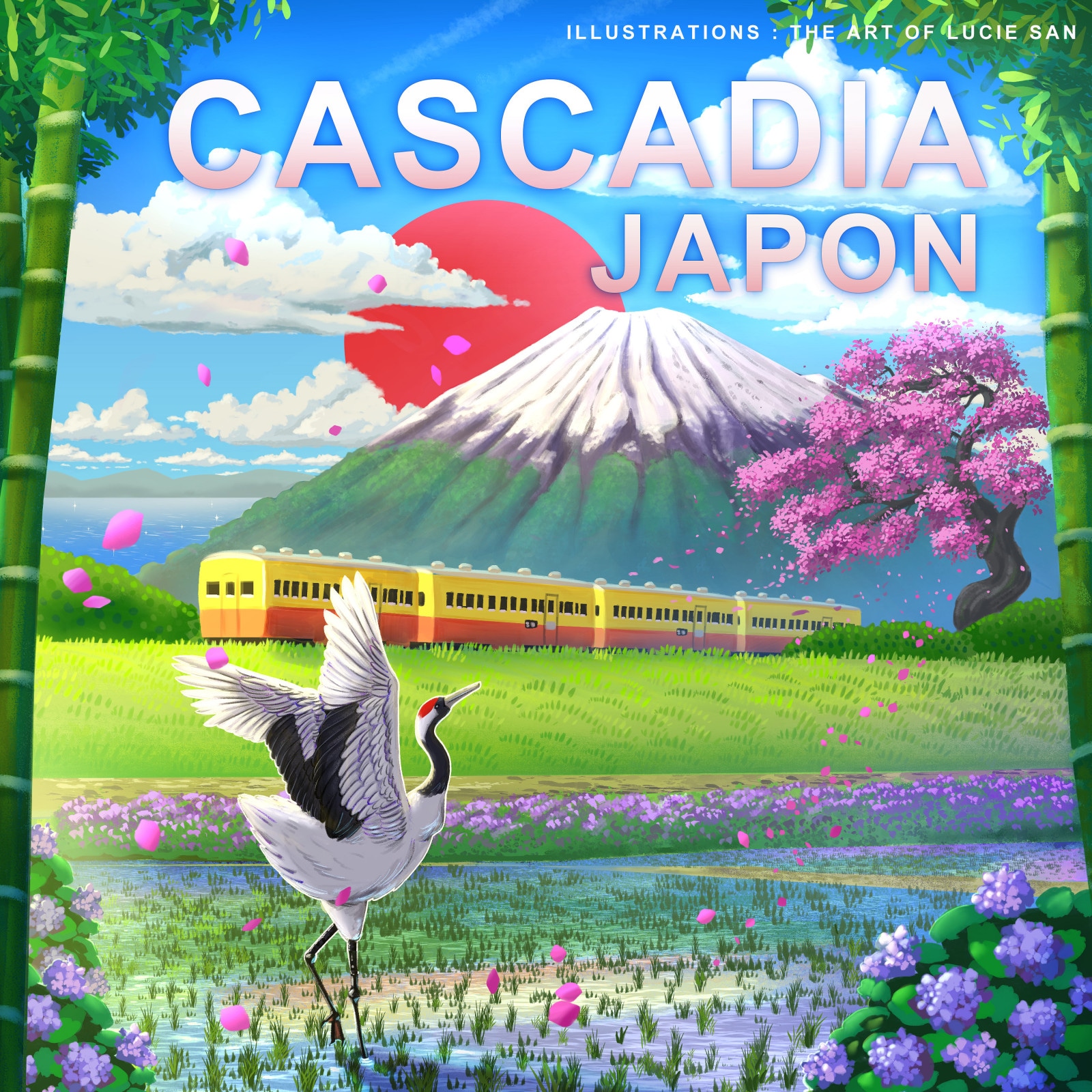 Cascadia Japon - Fanart par Lucie.dhz.san