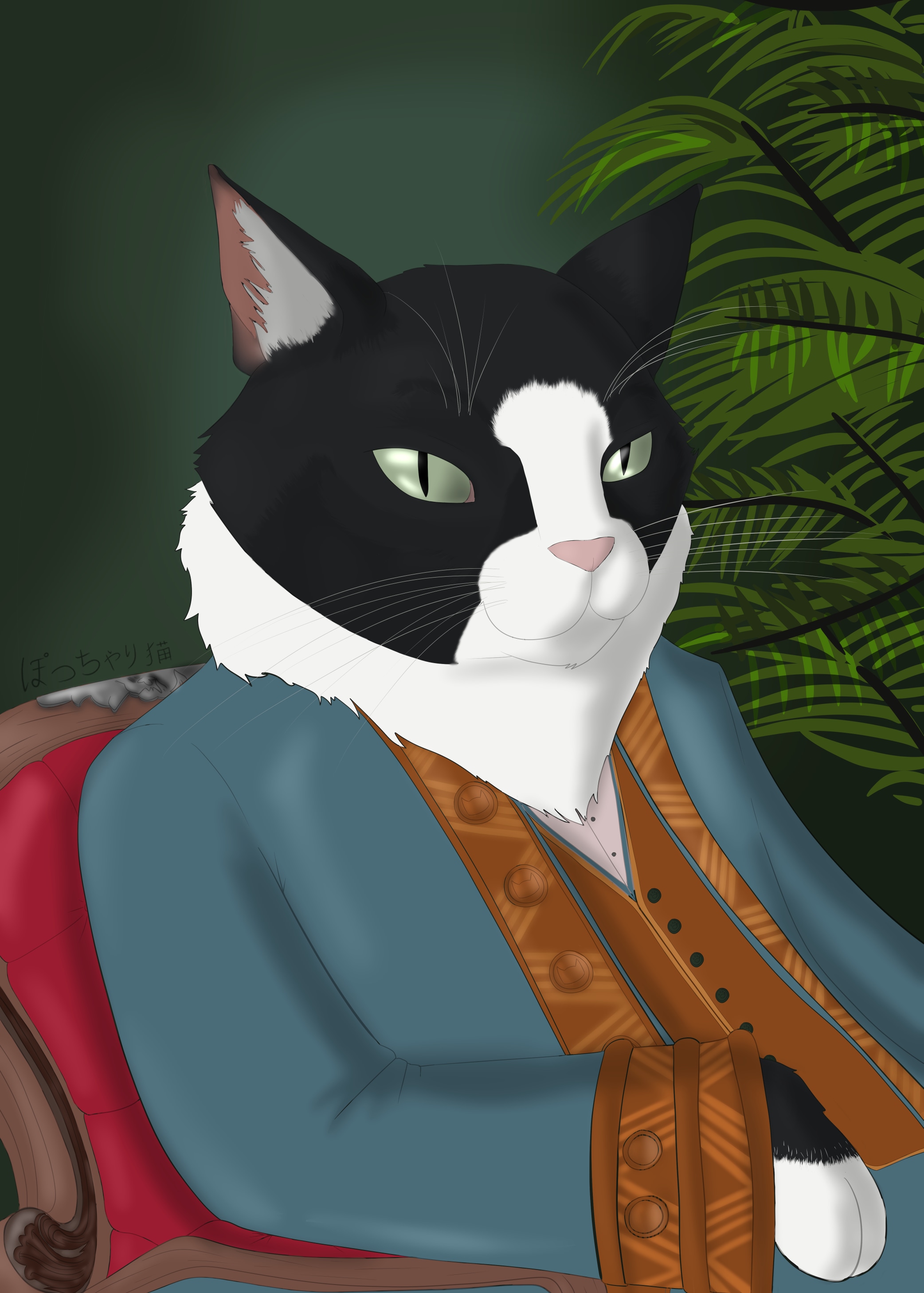 Noble cat par chatpoteley