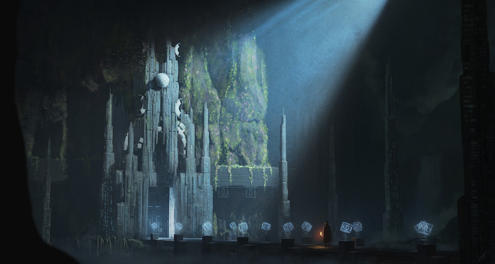 Abandoned sci-fi cathedral par Ayaneth