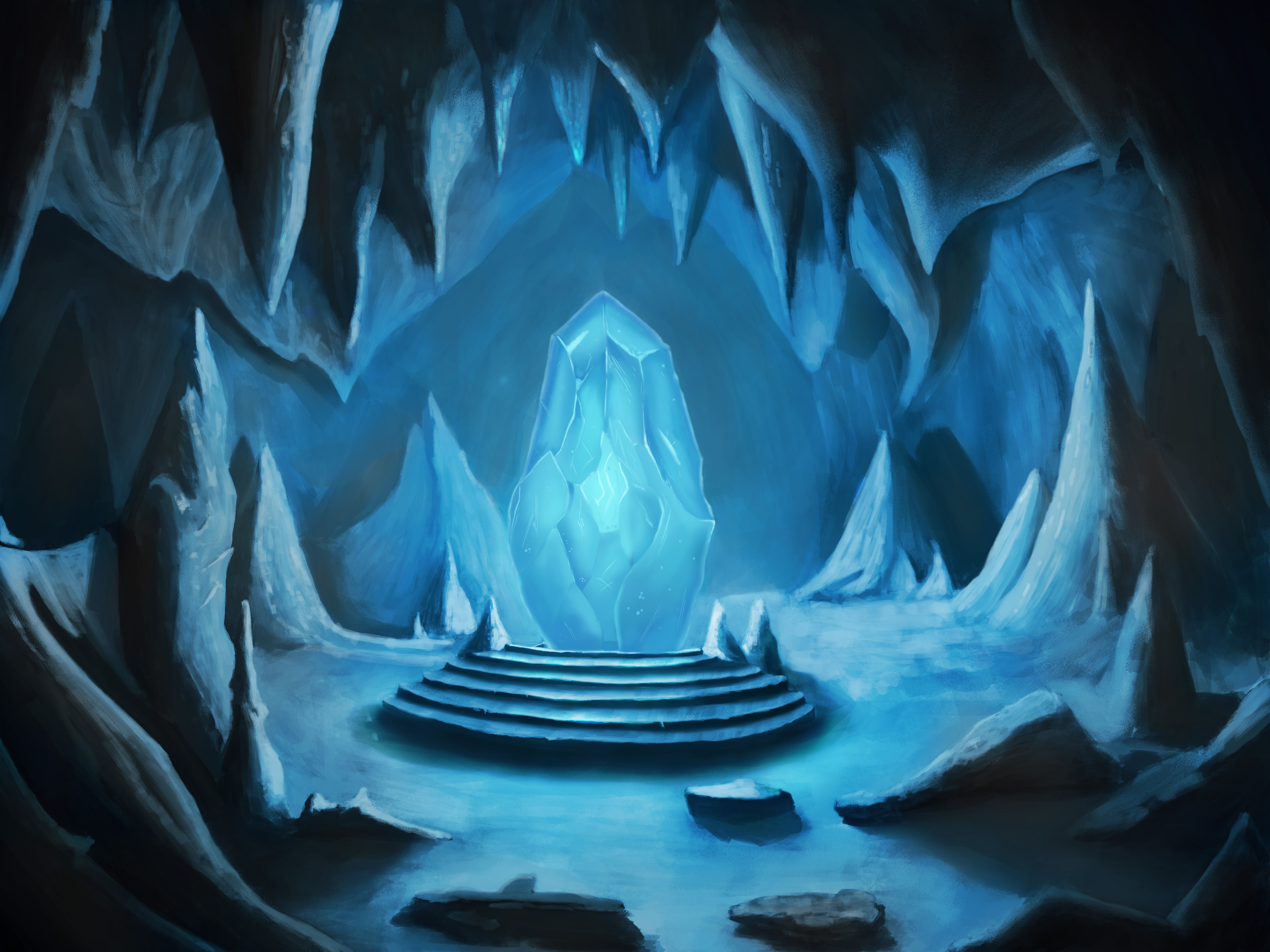 Caverne par Alban Epiphane