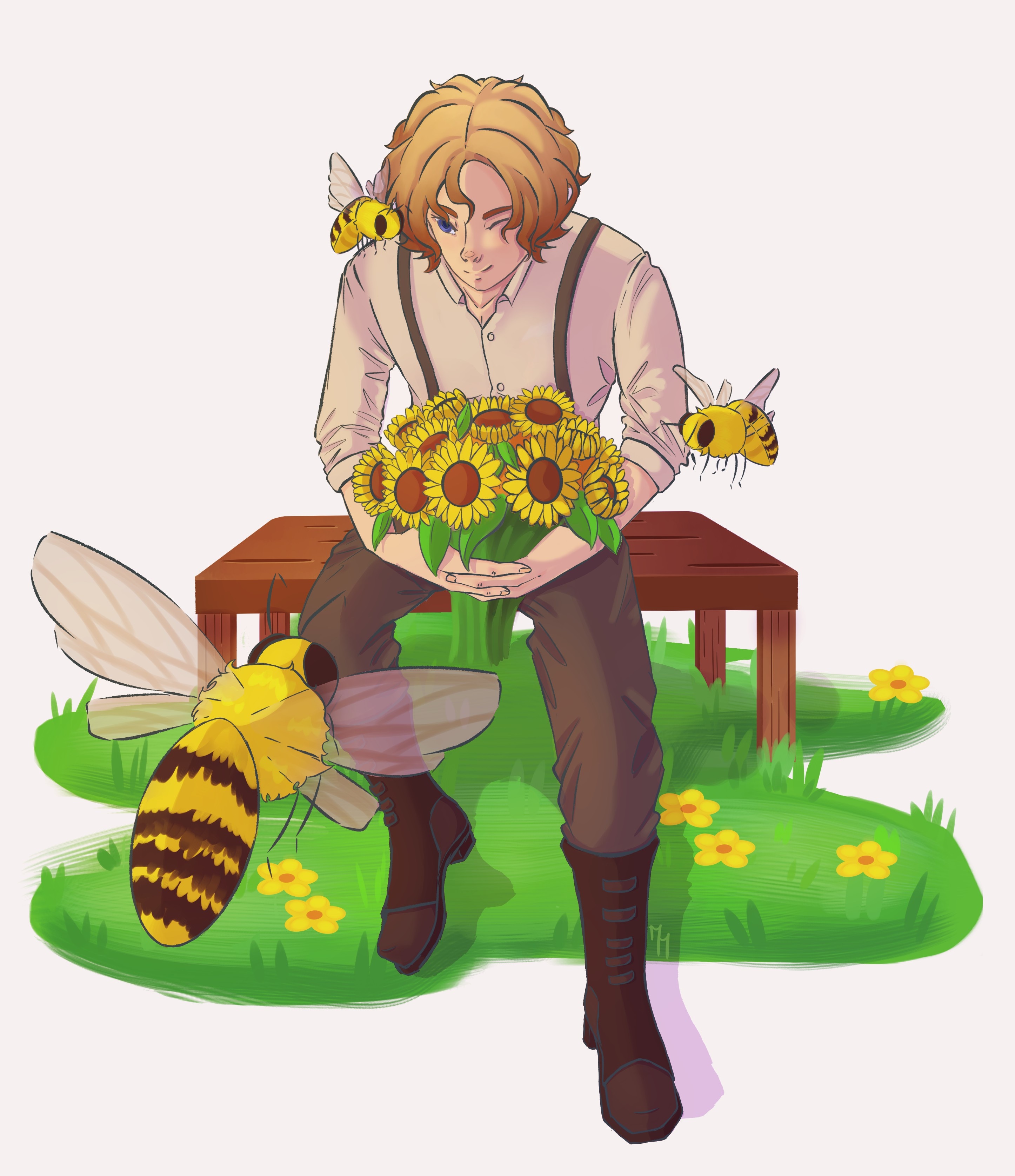 Travelling Beekeeper par Madison Masterlake