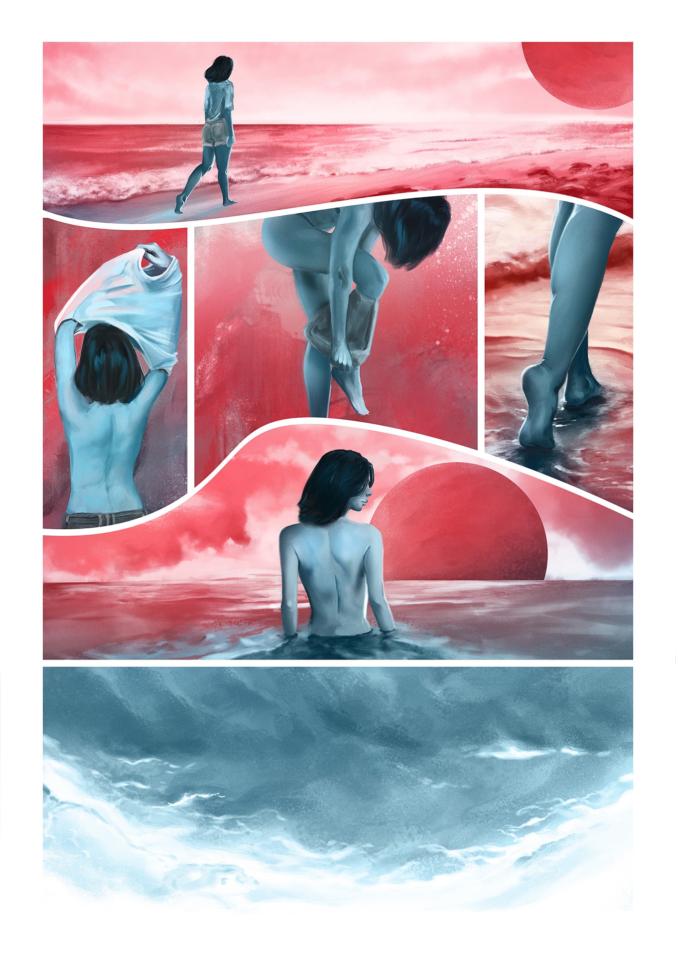 Moi, ce que j'aime, c'est le rouge par Mauvais Lièvre
