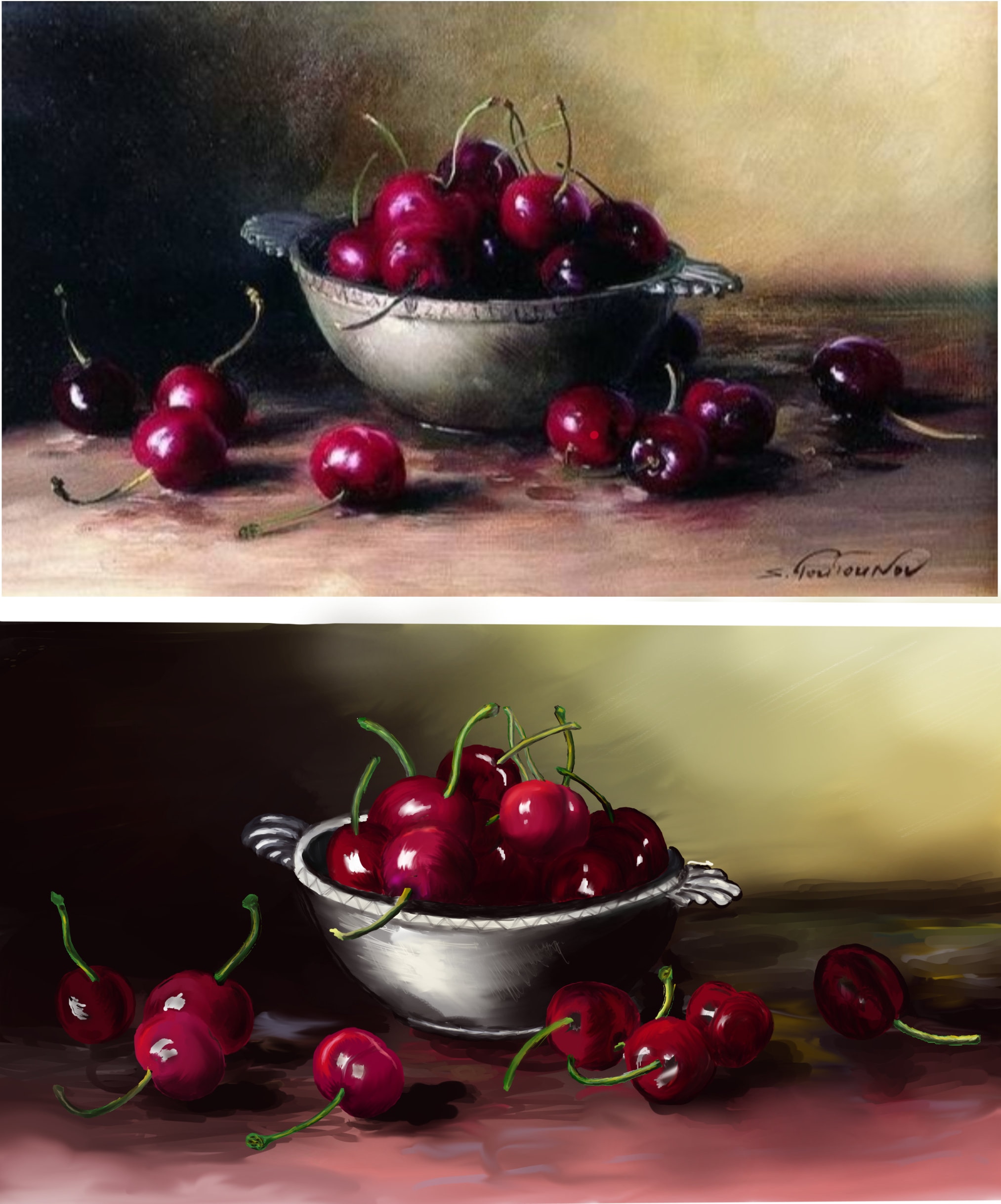 Etude du peintre Toutounov par Eressëa