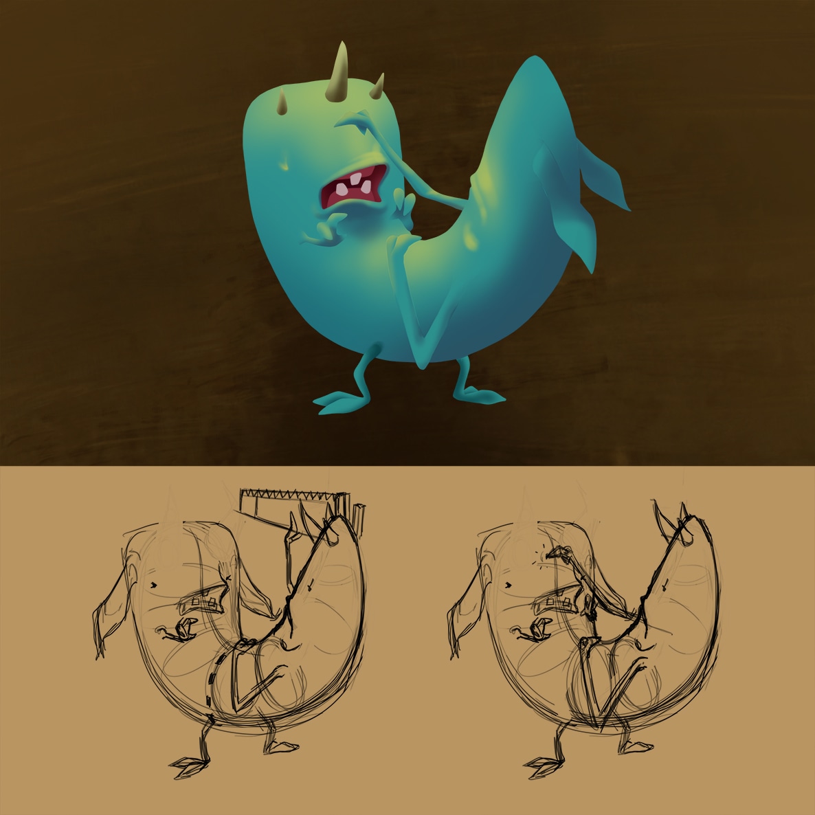 P1 - CH1 - Ex 3.5 : Petit monstre par Chaber