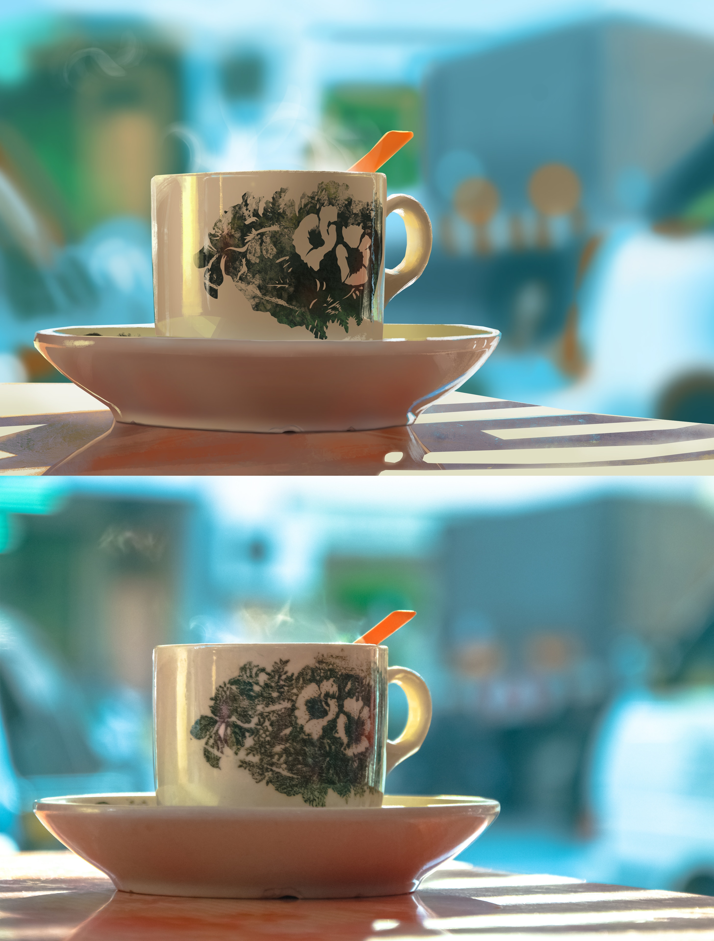 P1 - CH1 - Ex 4 : Tasse & vapeur par Chaber