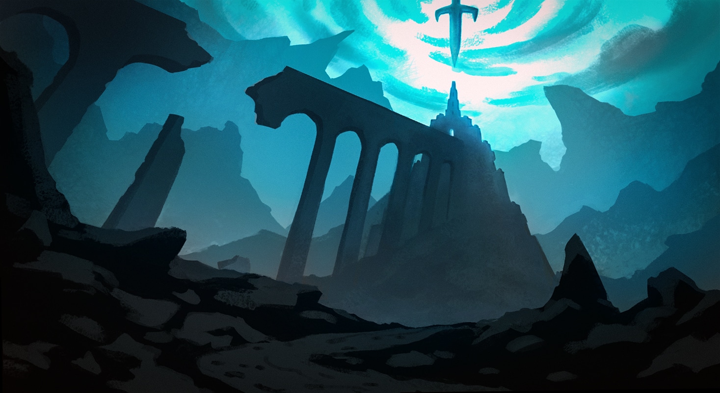 Ch 3 Exercice 4 - Paysage Fantasy (4 ans plus tard) par Suni