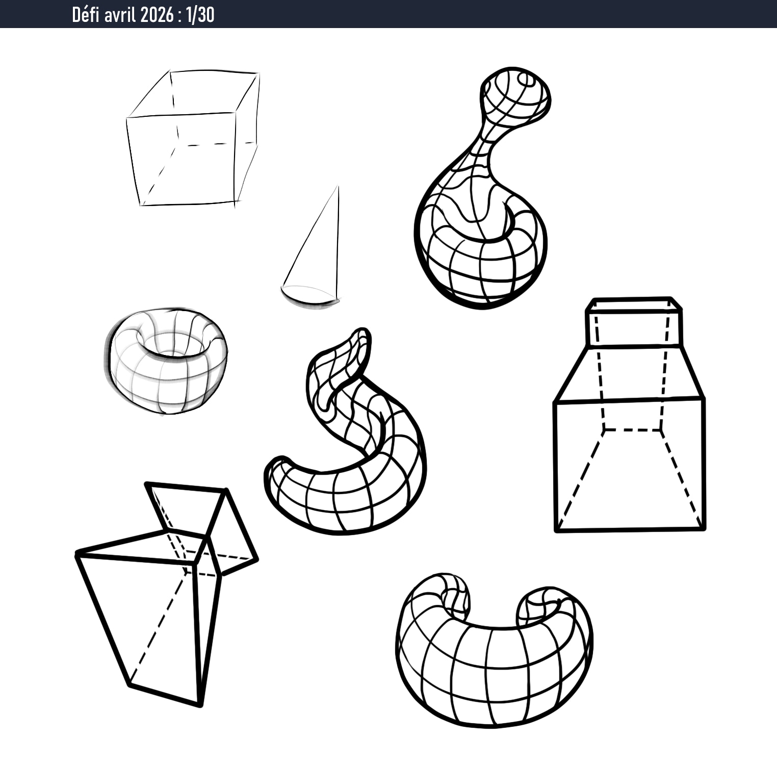 Défi avril 2026 - Pratique journalière par Chaber