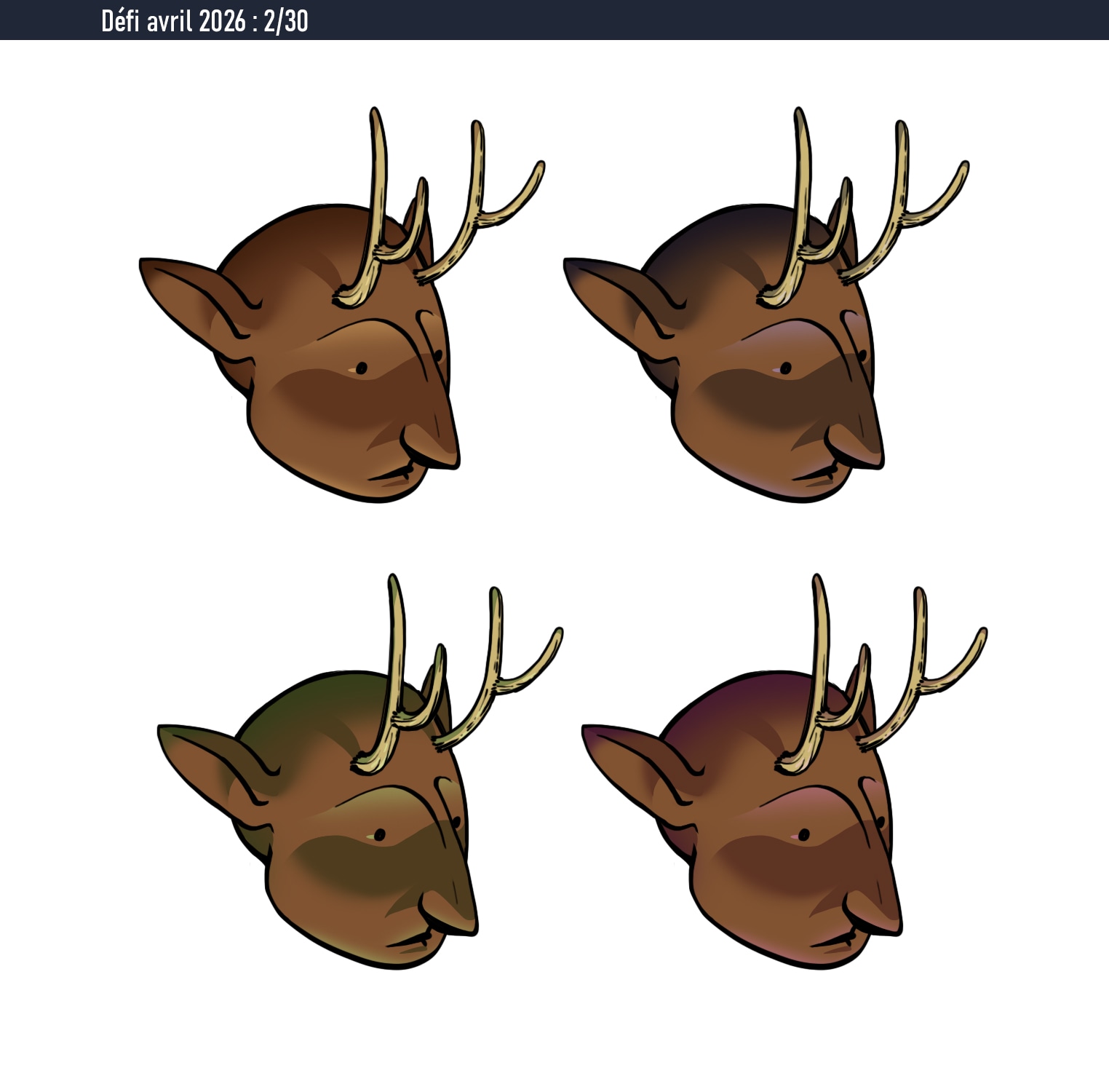 Défi avril 2026 - Pratique journalière par Chaber