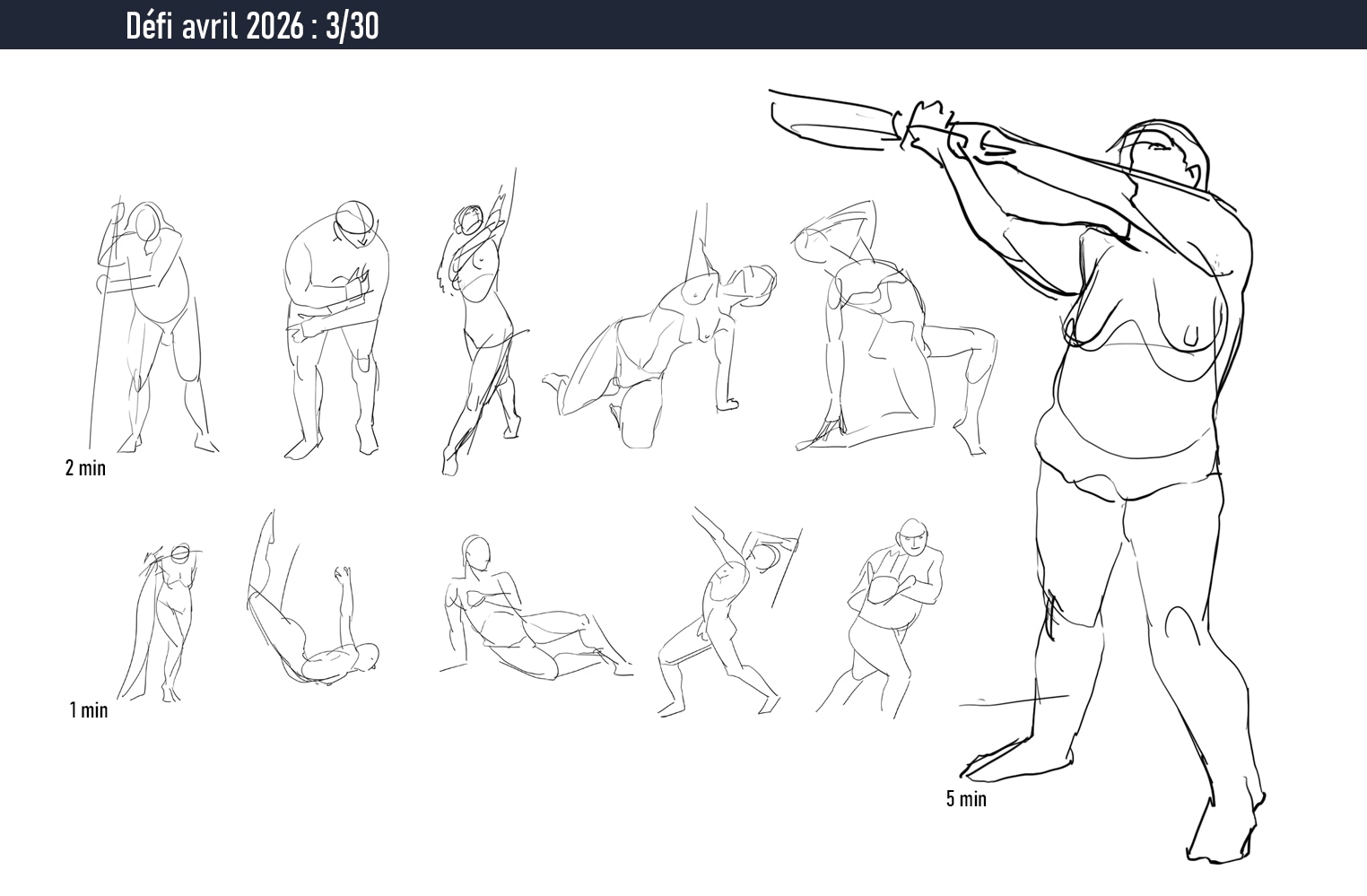 Défi avril 2026 - Pratique journalière par Chaber