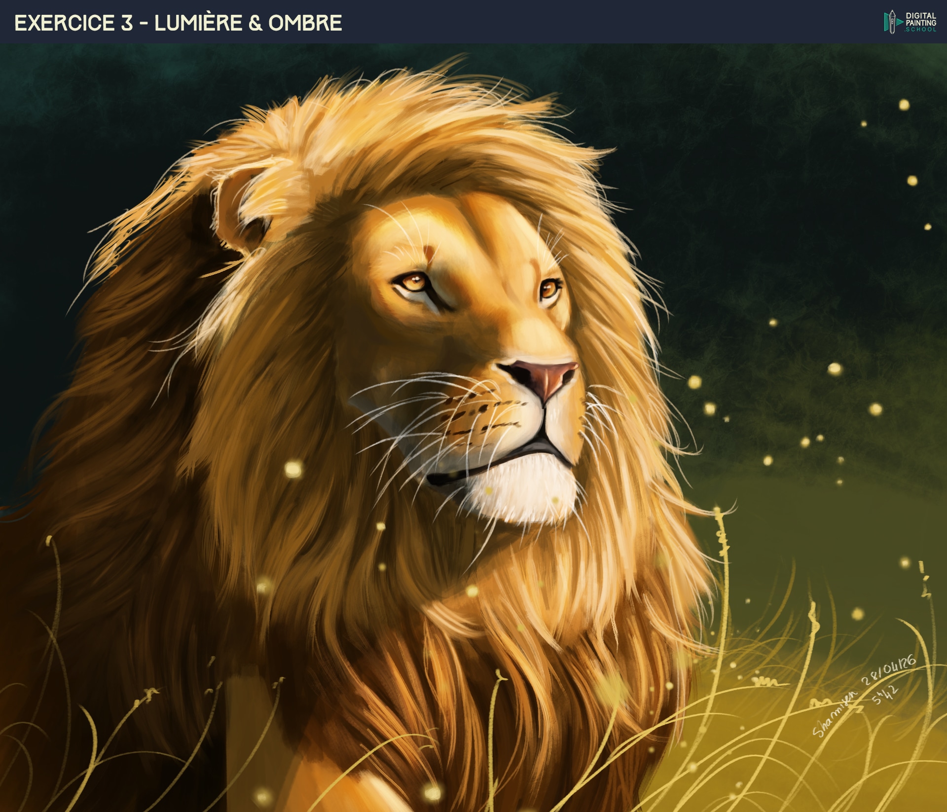 Lion du chapitre 7 par shamisen
