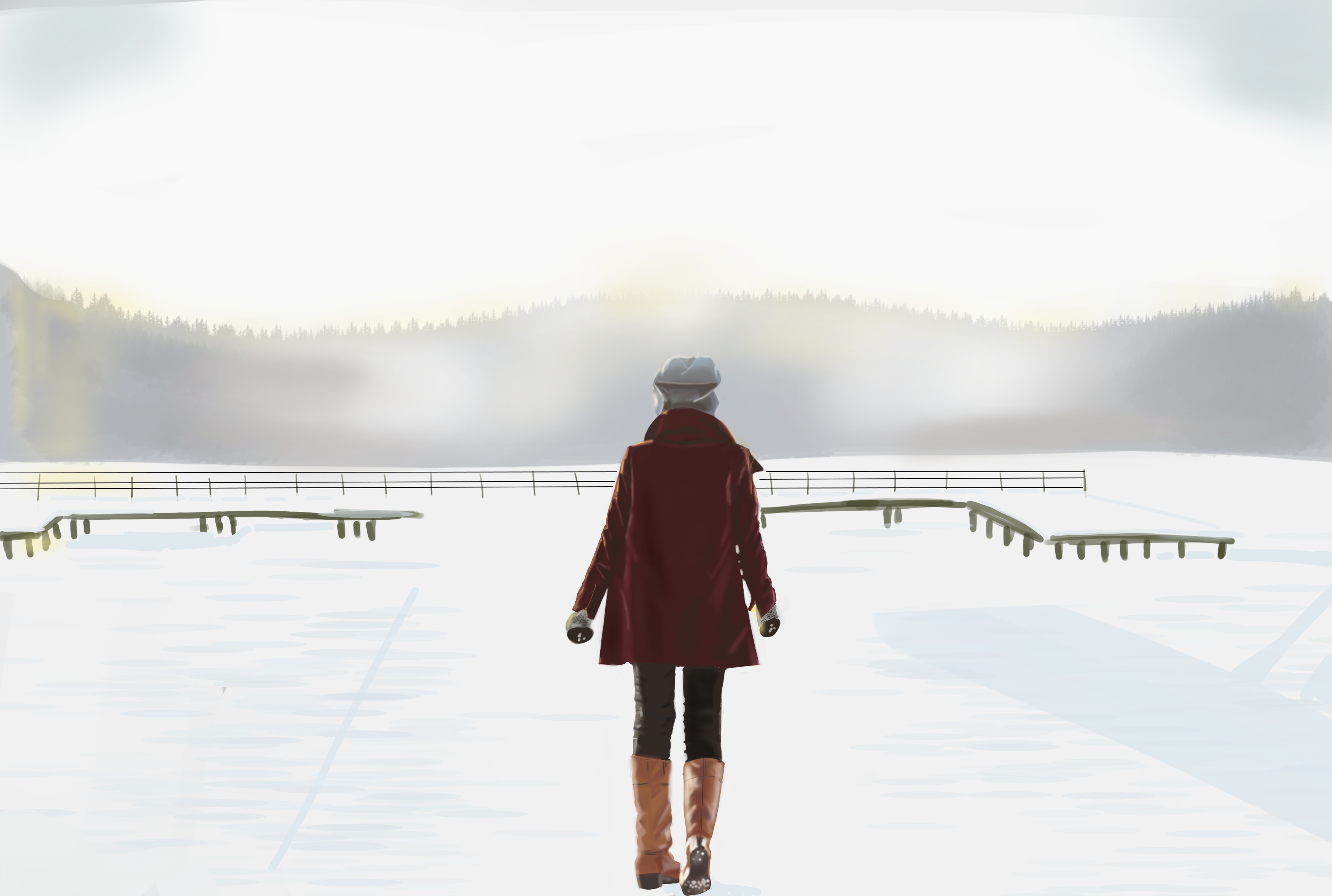 Exercice du chapitre 1 : Une dame dans la neige par VirginieDeBazin