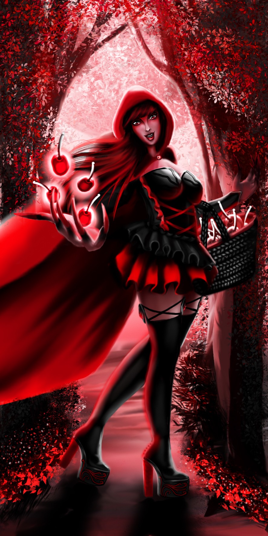 Chaperon rouge par byninaarts