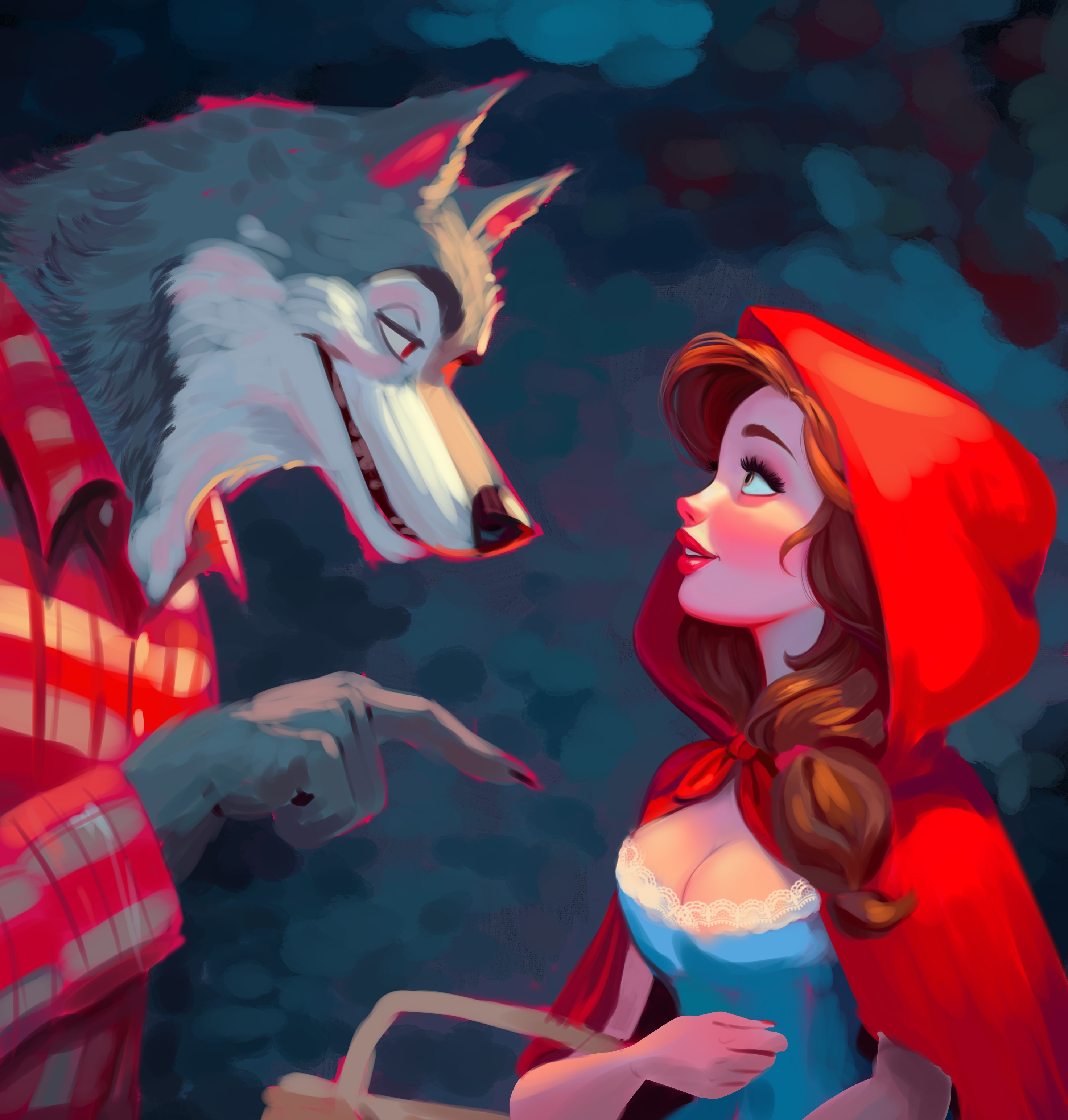 Le Petit Chaperon Rouge par loubasali