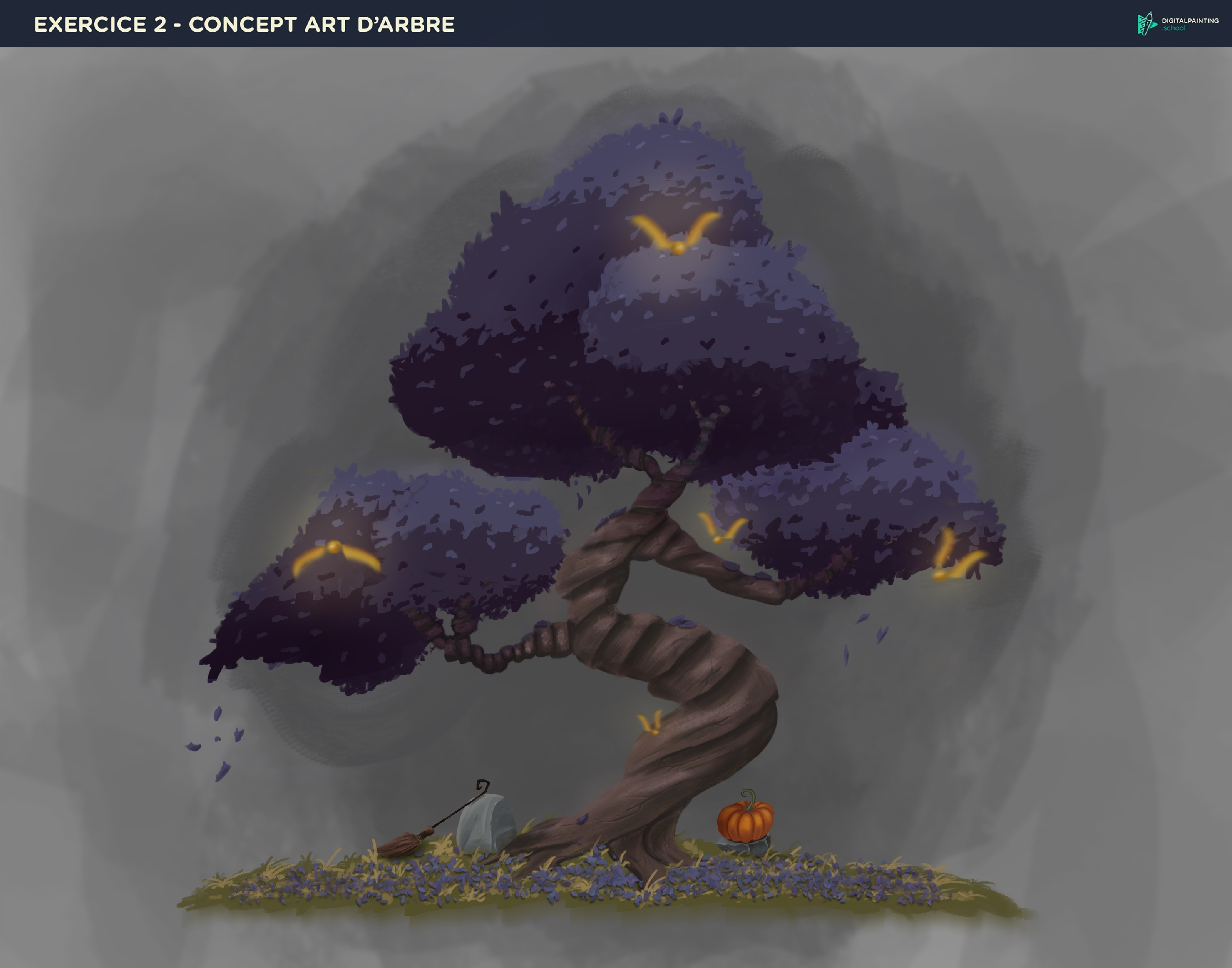 Illustration d’un arbre par taytay