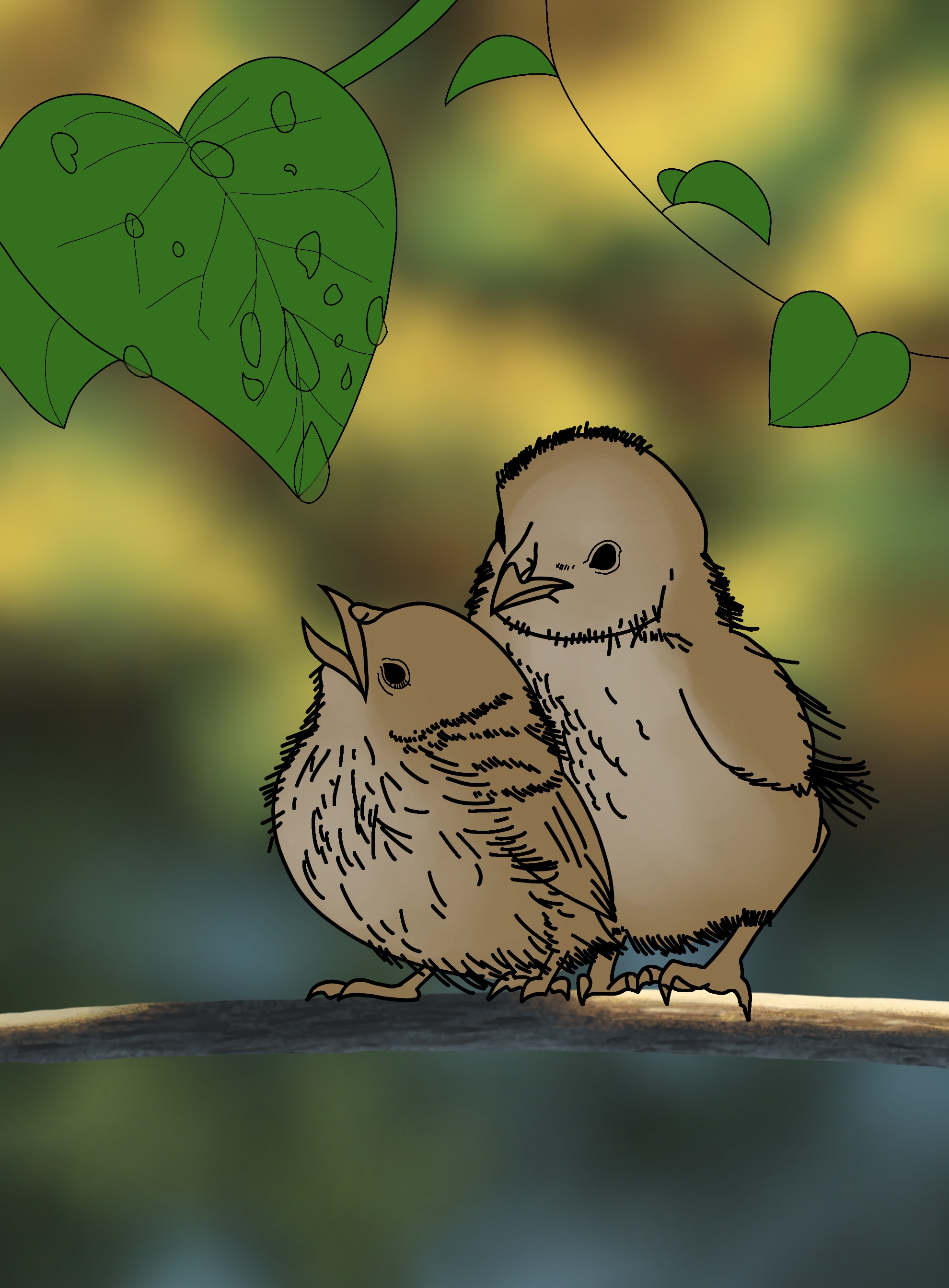 Les oisillons par ReiinoR