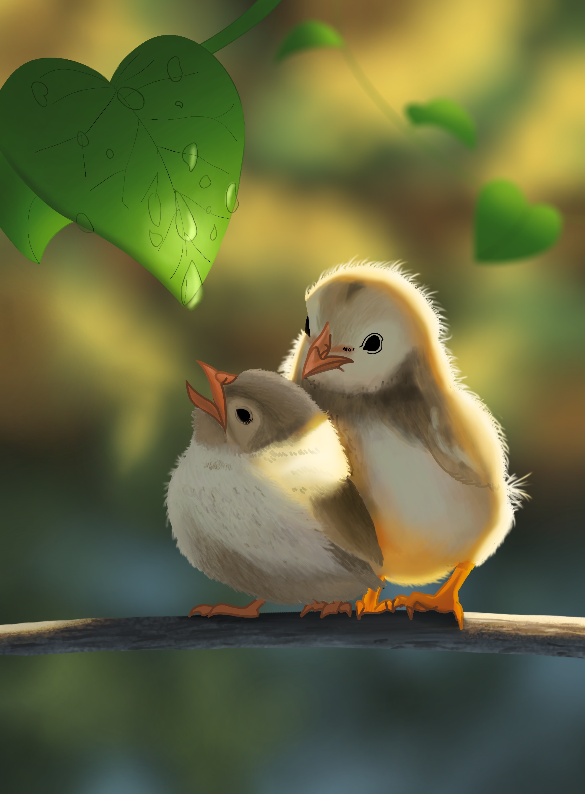 Les oisillons par ReiinoR