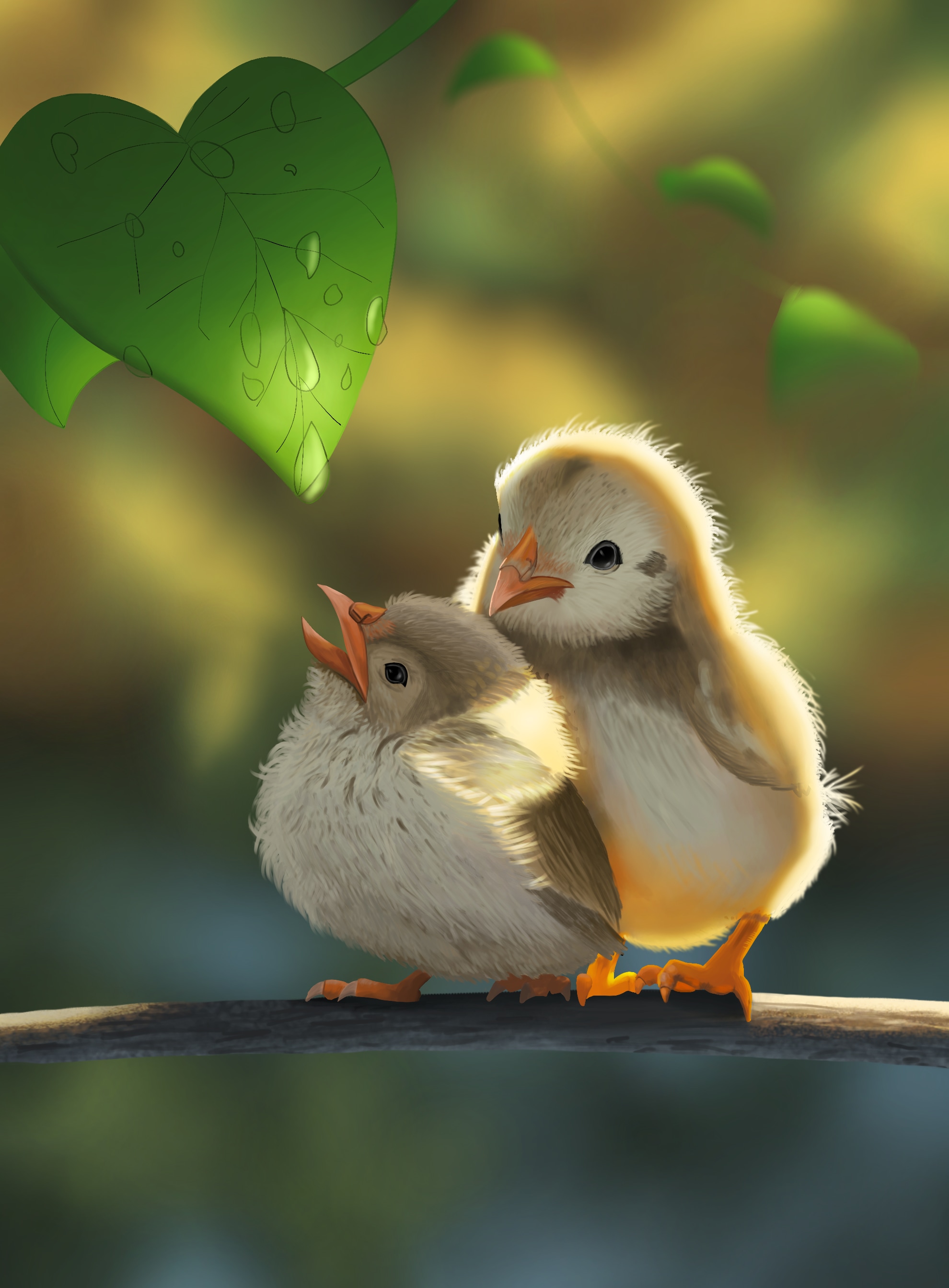 Les oisillons par ReiinoR