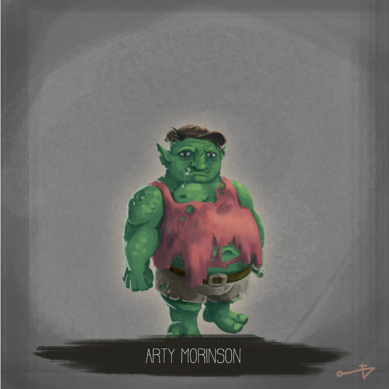 Mask of Interest - les personnages du jeu par Triste Comique