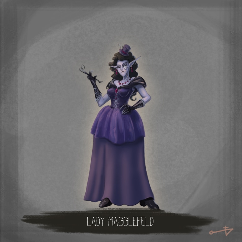 Mask of Interest - les personnages du jeu par Triste Comique