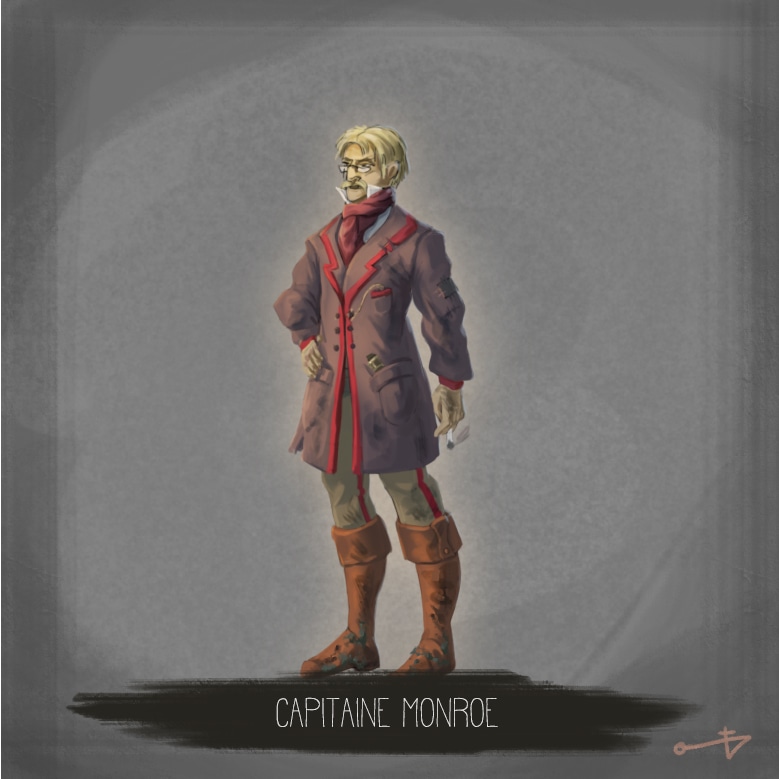 Mask of Interest - les personnages du jeu par Triste Comique