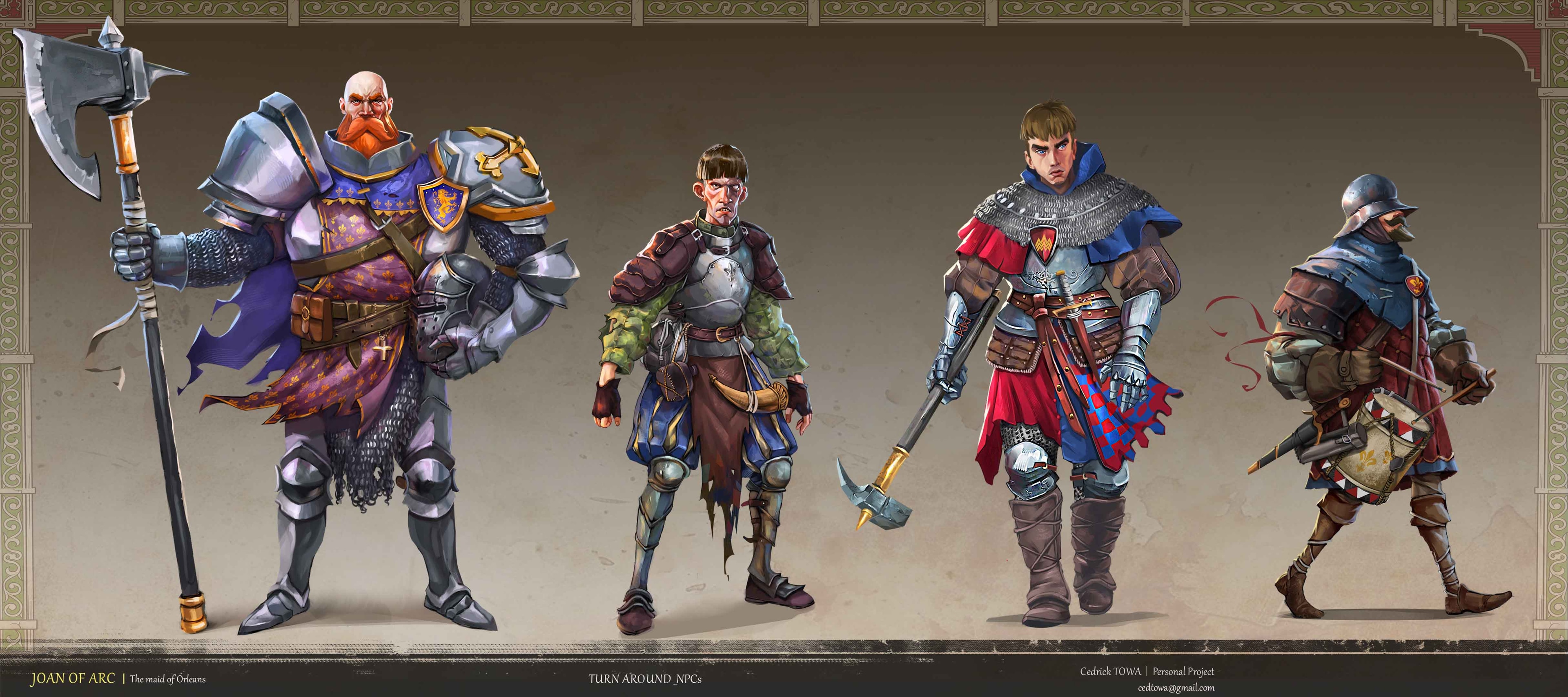 JOAN of ARC / The maid of Orleans par Wato