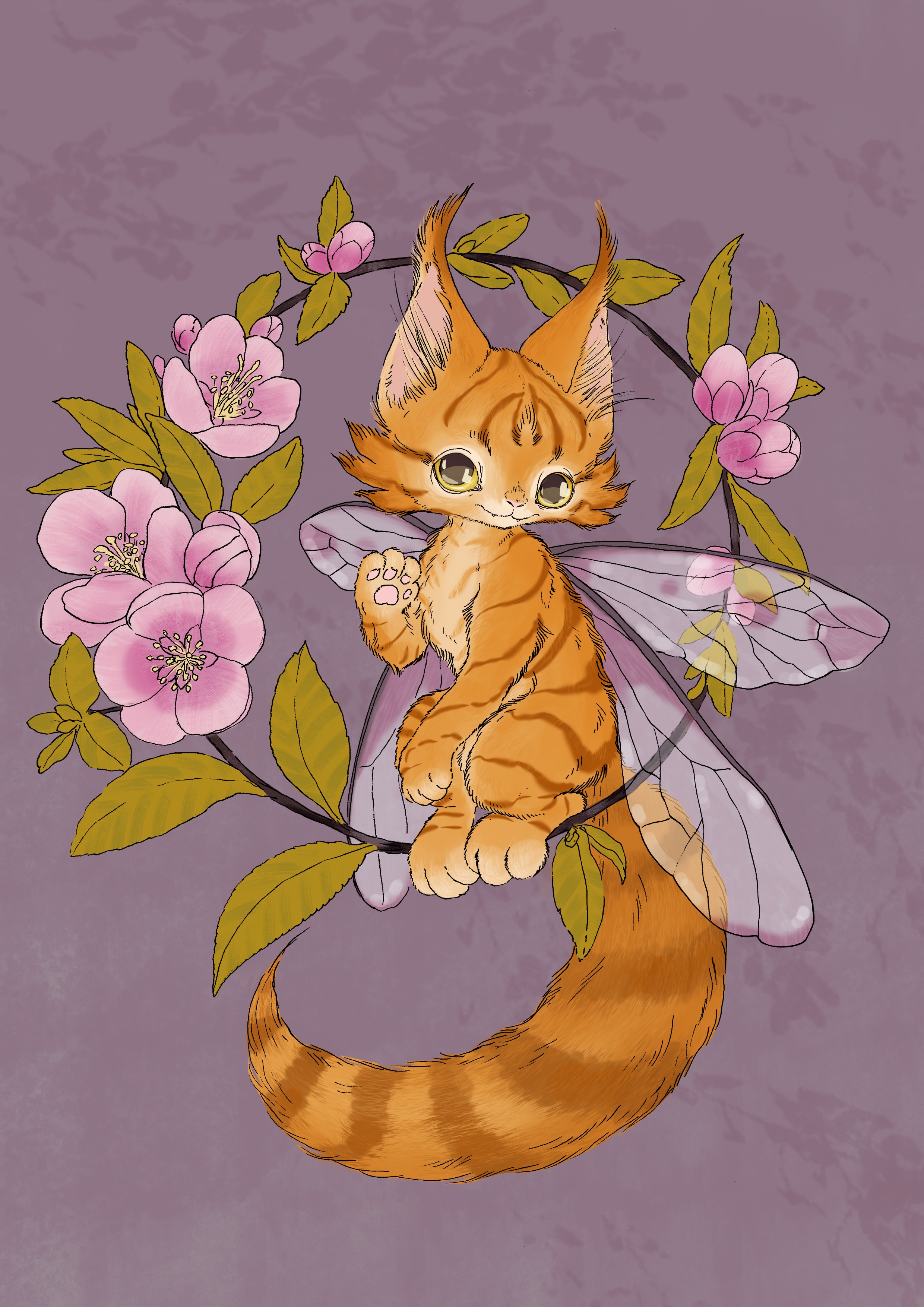 Chaton des cerisiers par LAM