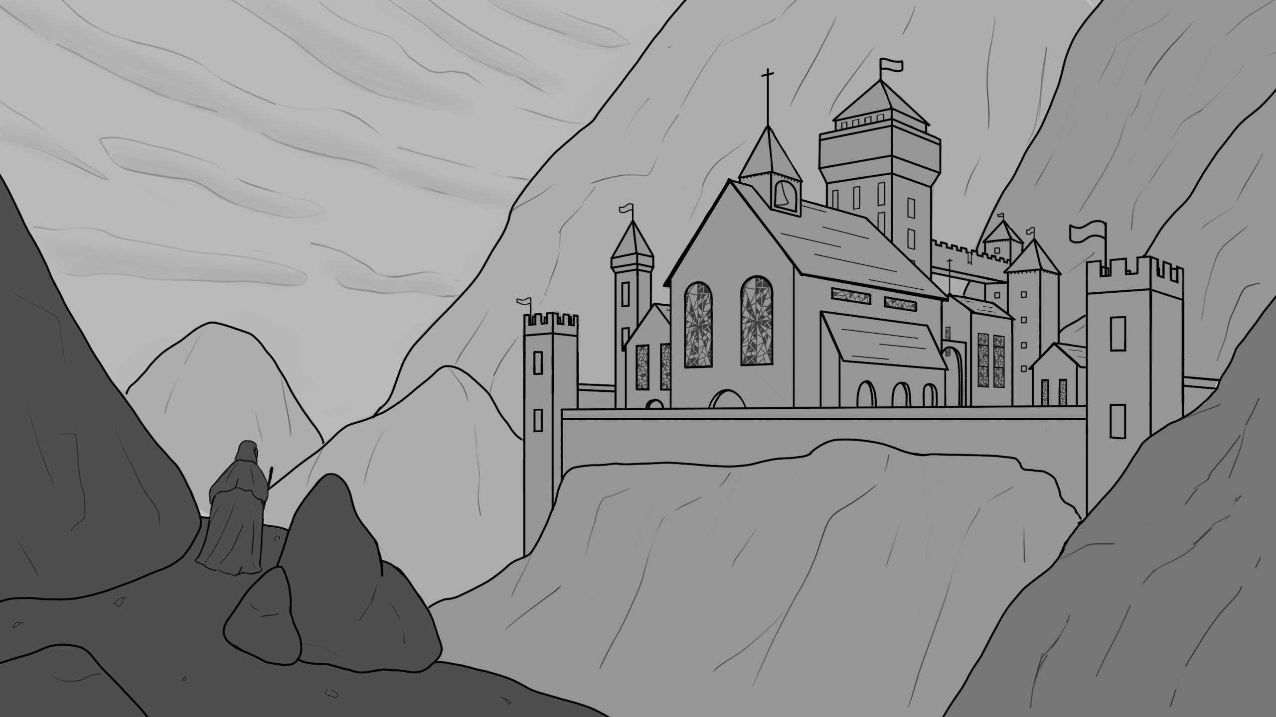 chateau marie 3 par TiPanda