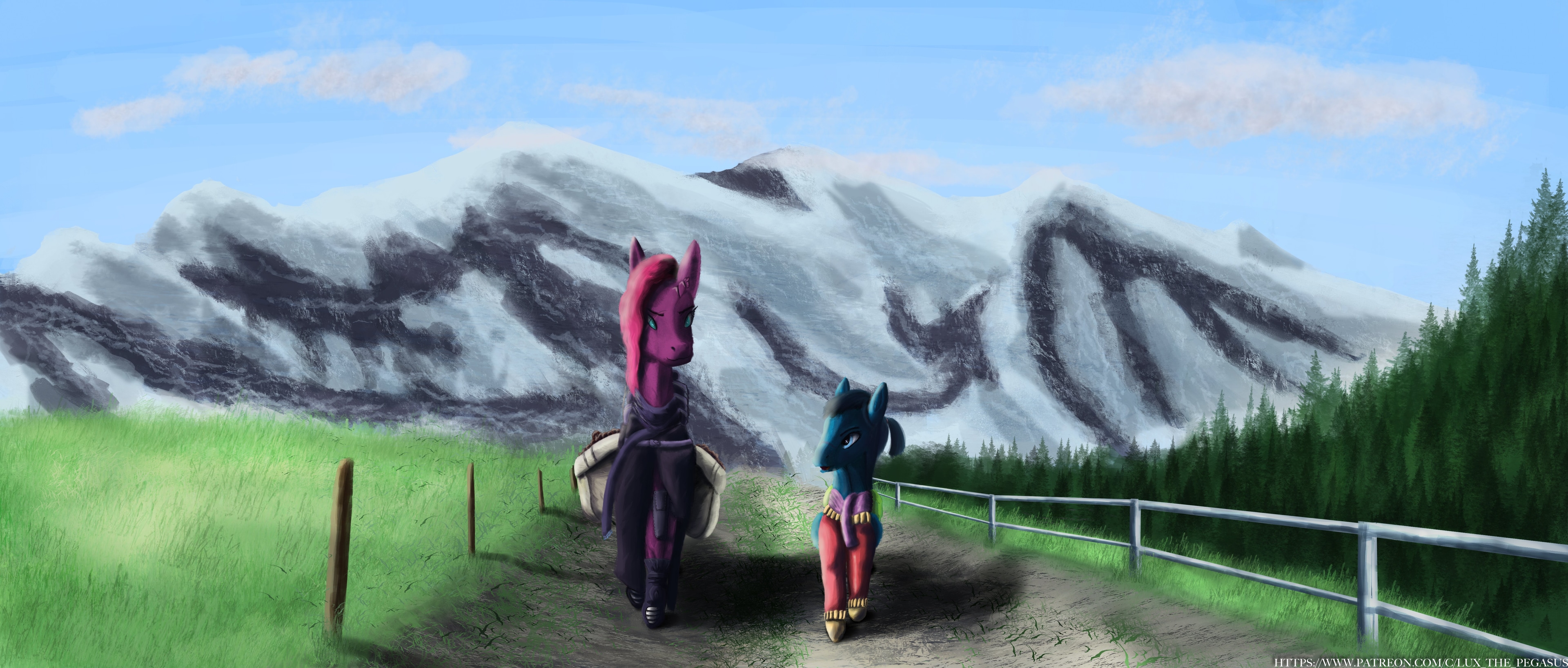 Chestnut Hunt | Timelapse par LuxThePegasus