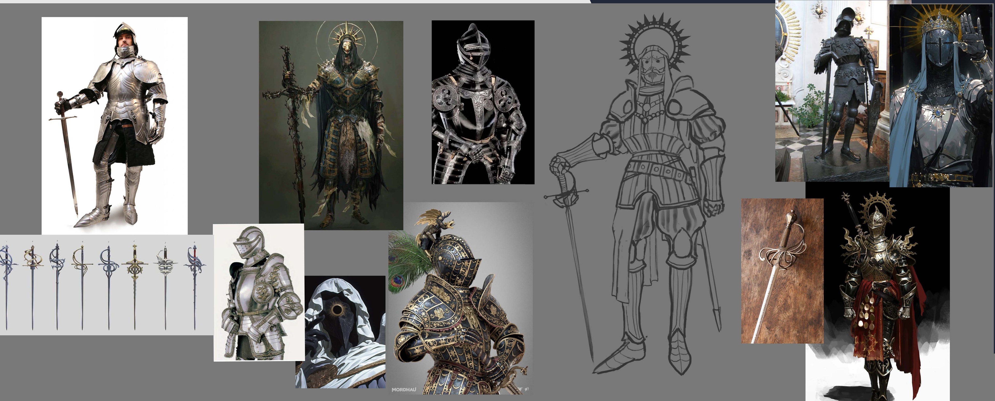 Chevalier du soleil nocturne par AlexSuperDark