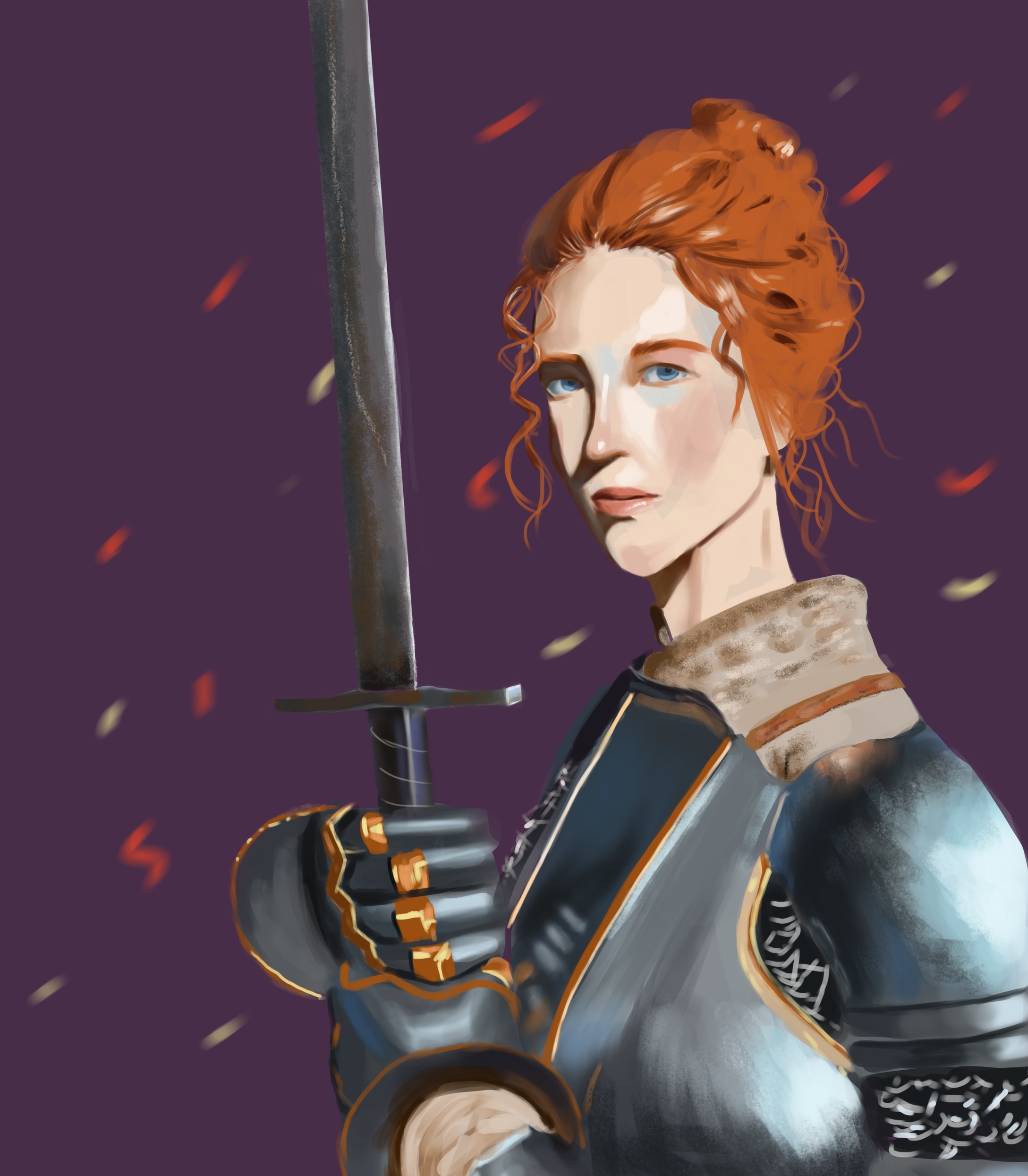 Chevalier femme par oniria