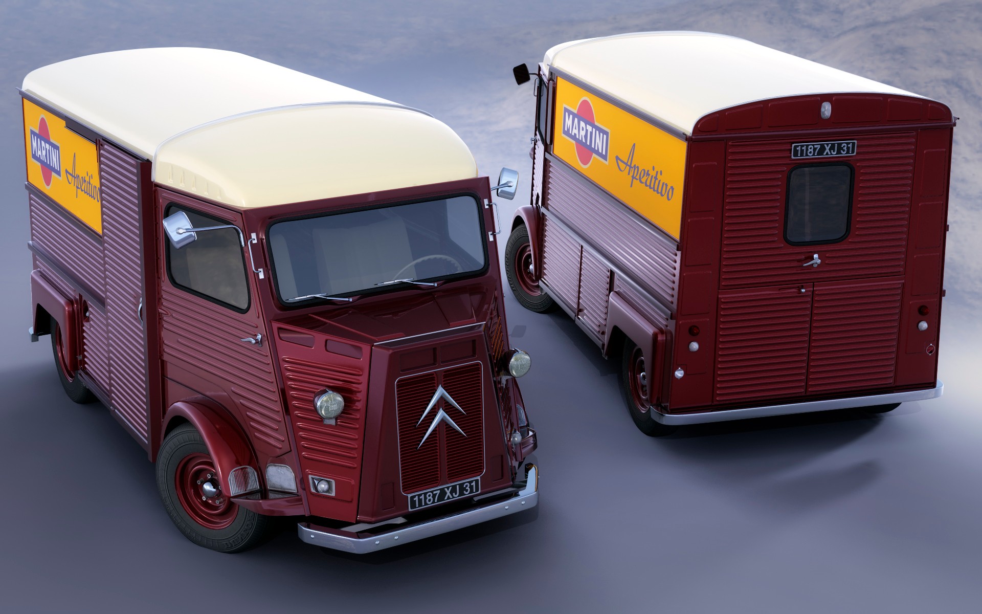 CITROEN H-TYPE 1955-MAIN SHOOT par angelesteban