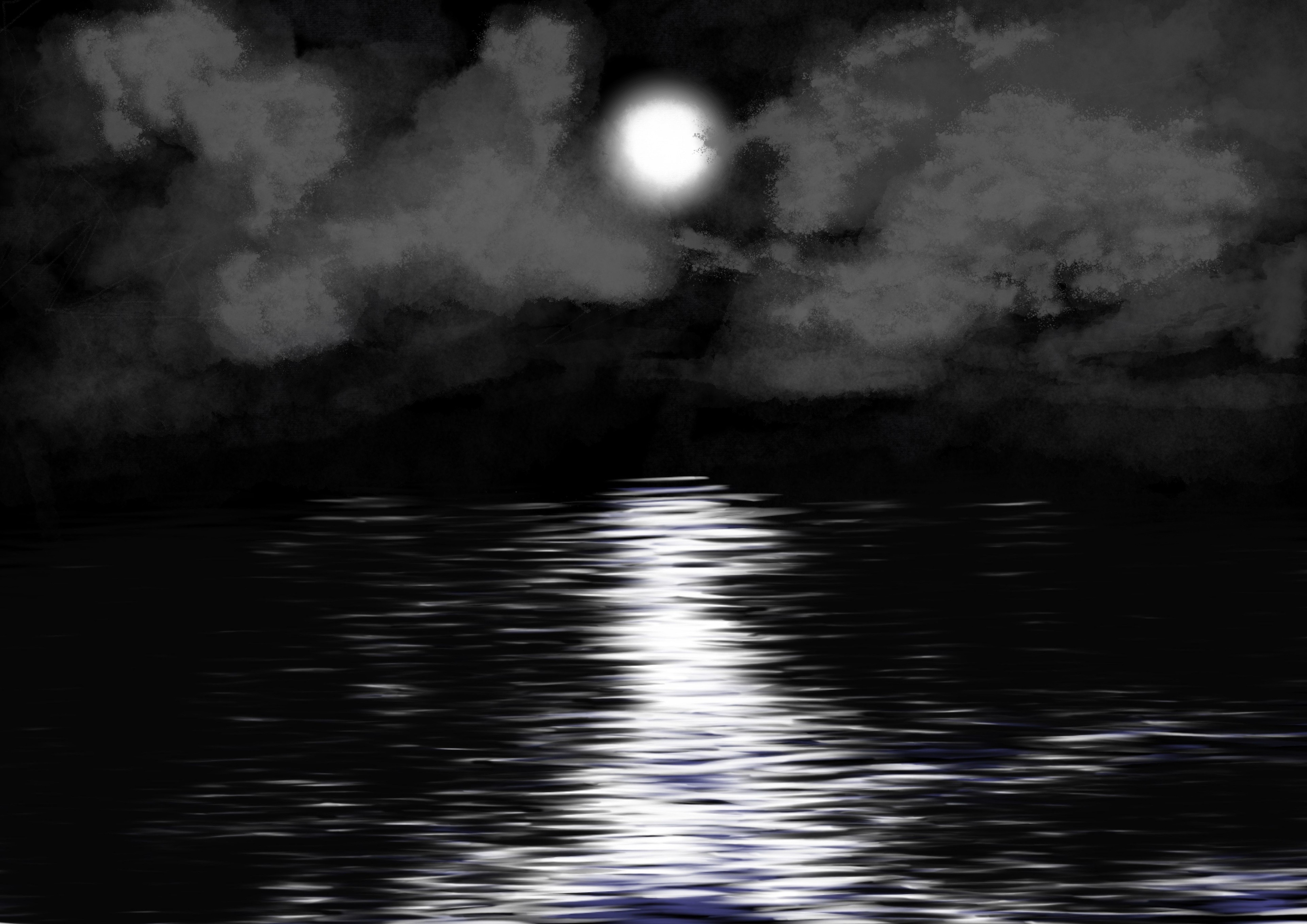 lune par najibkhallouky