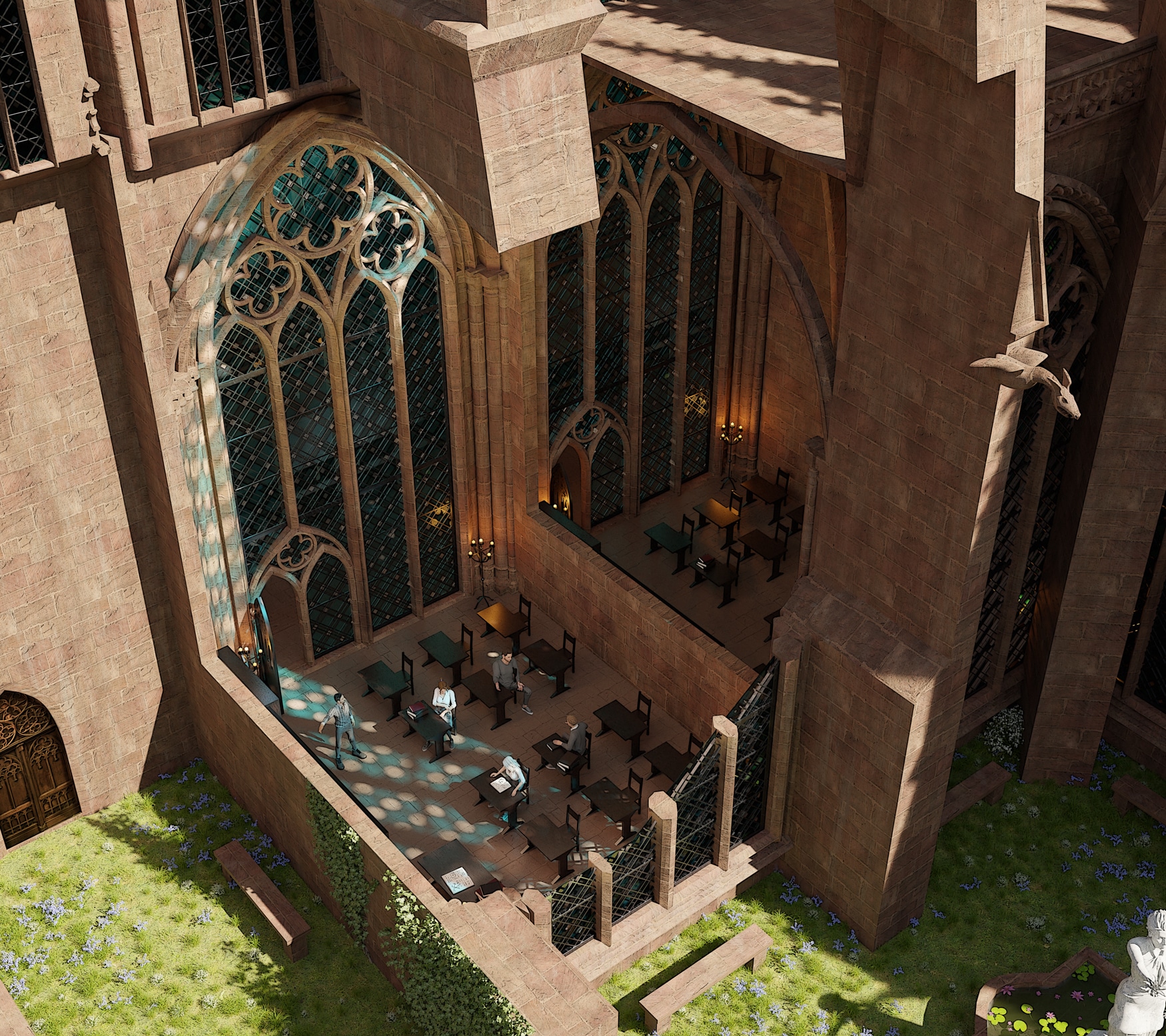 College of Universal Knowledge - Cutaway scenes par Naos