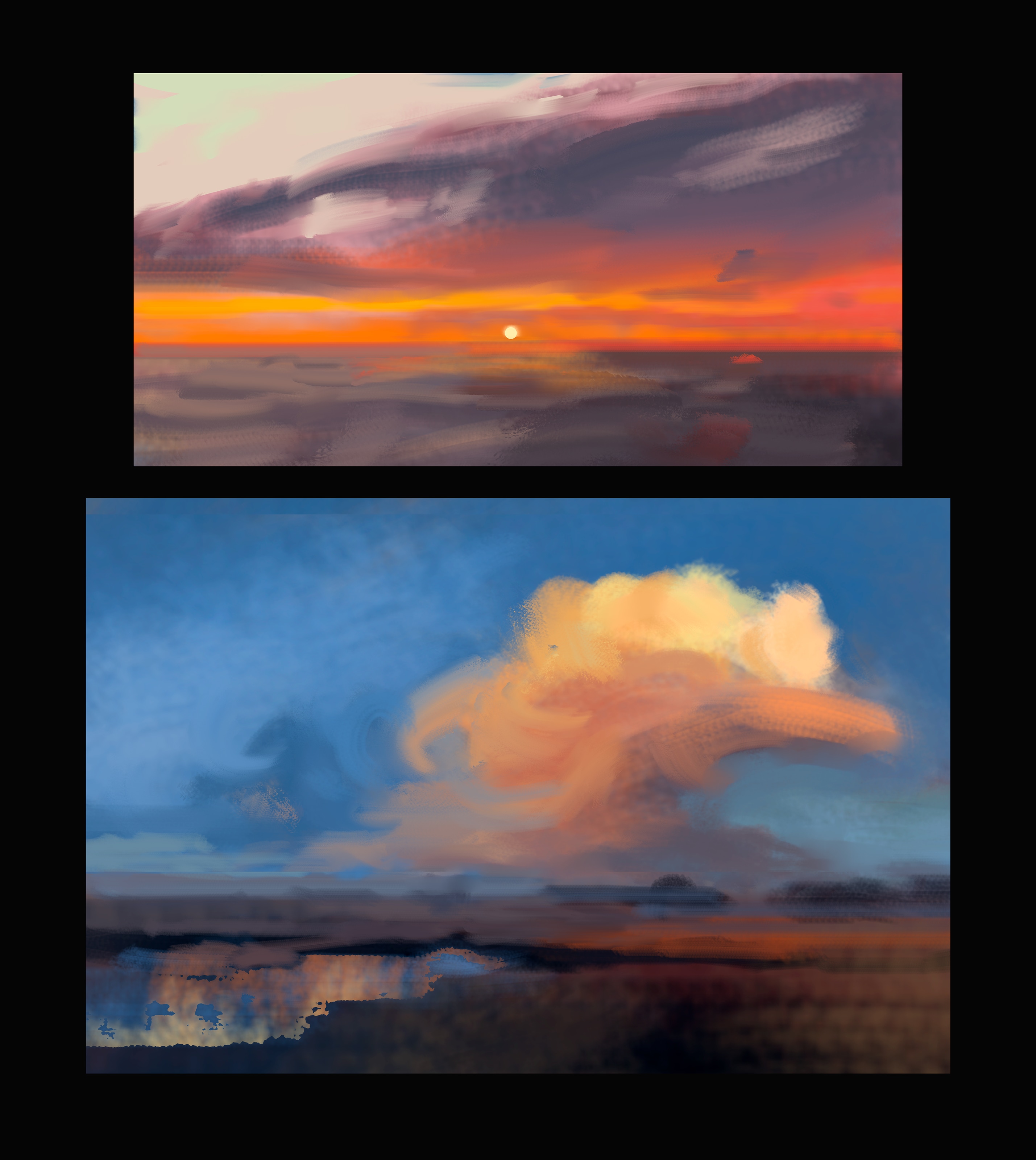 Clouds and colors par Arktic