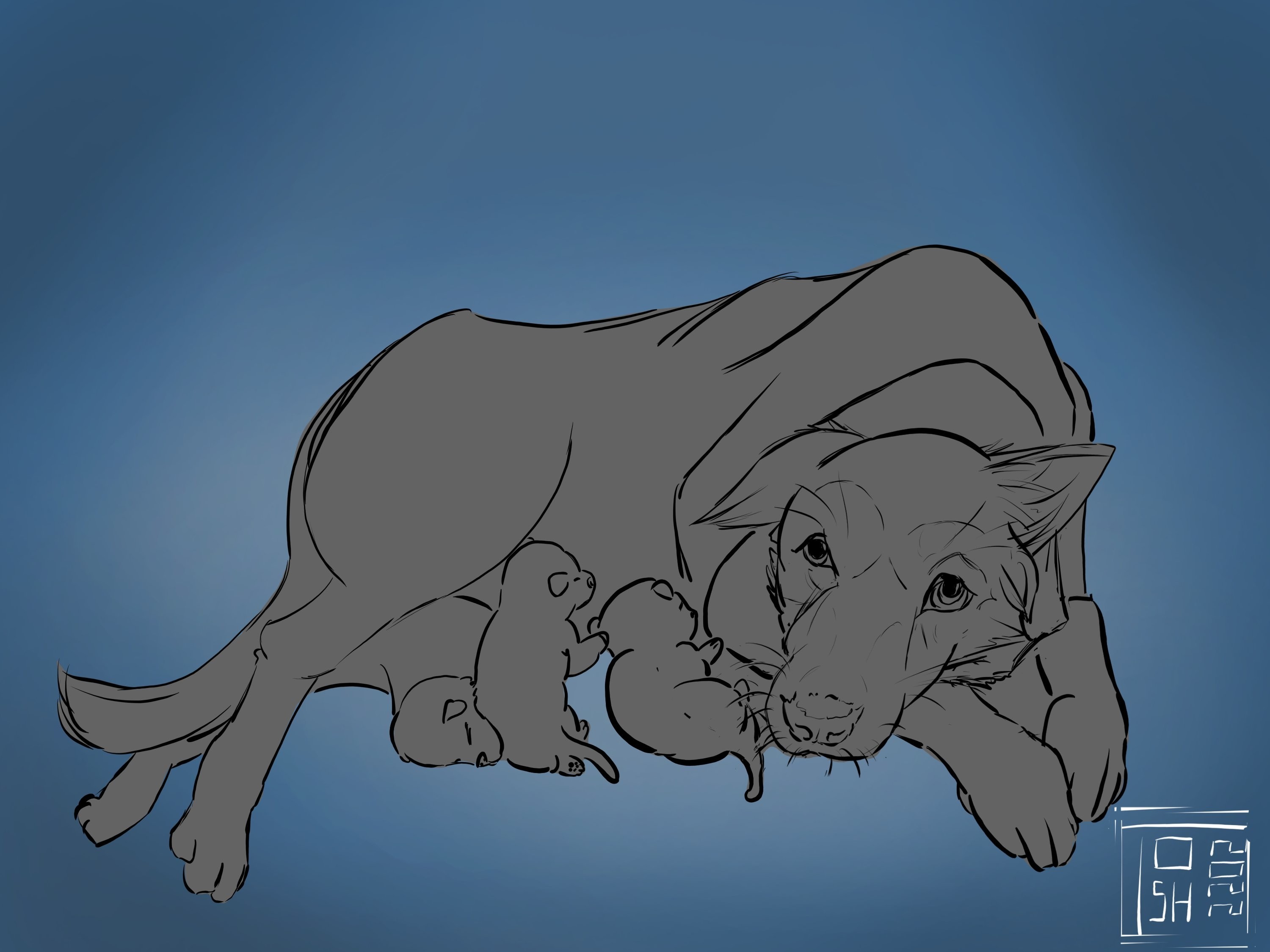 (en cours) pour une amie par tosh_5