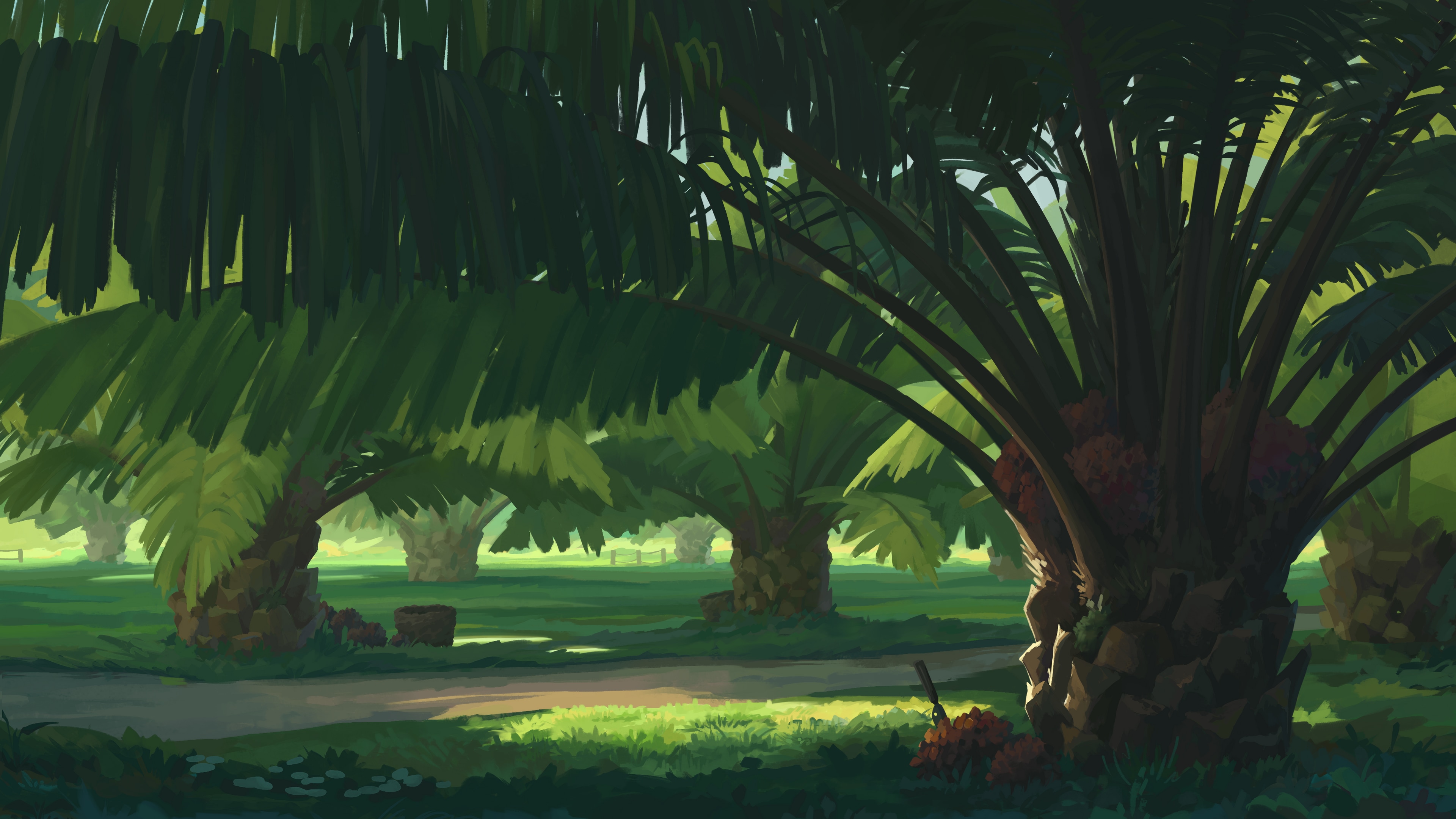 Palm field par Calix