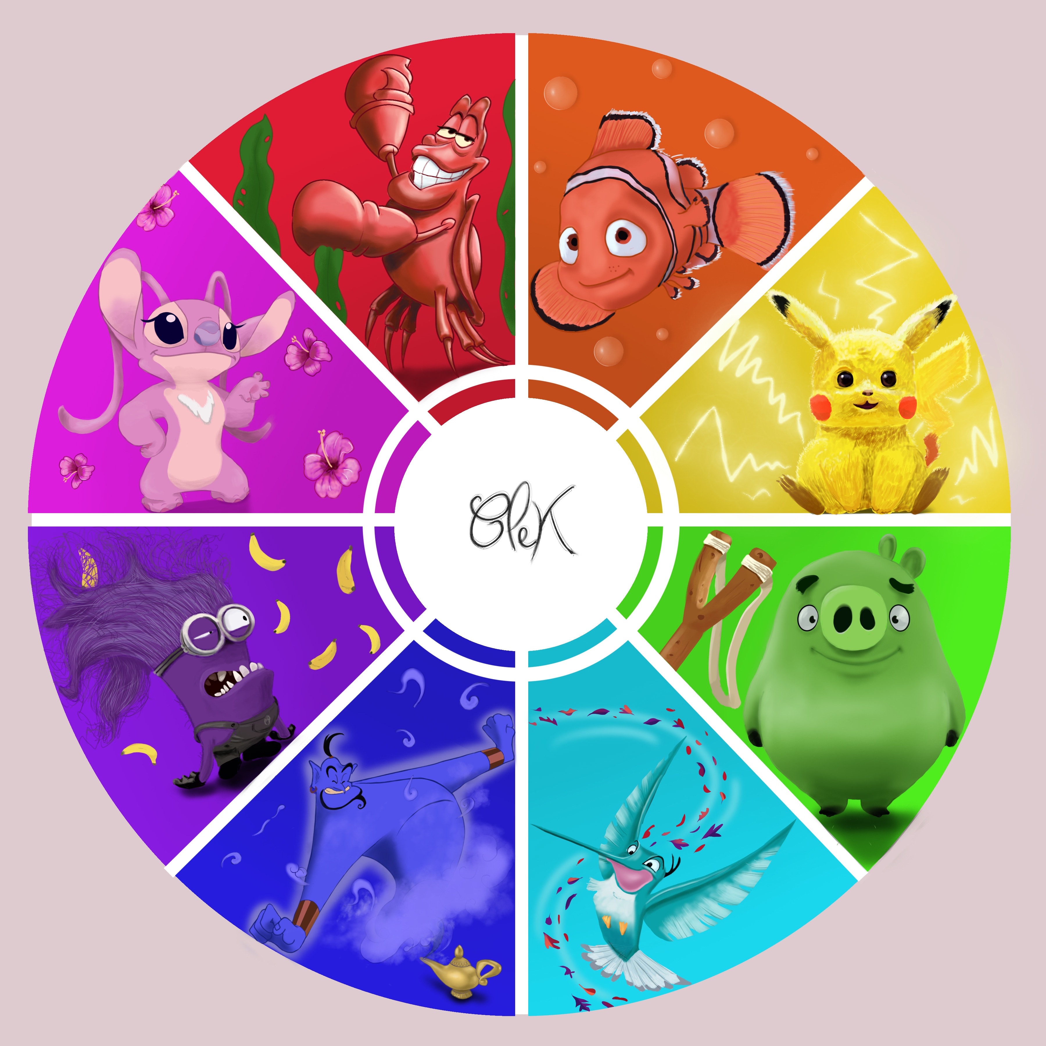Color Wheel Challenge - Clek par clek