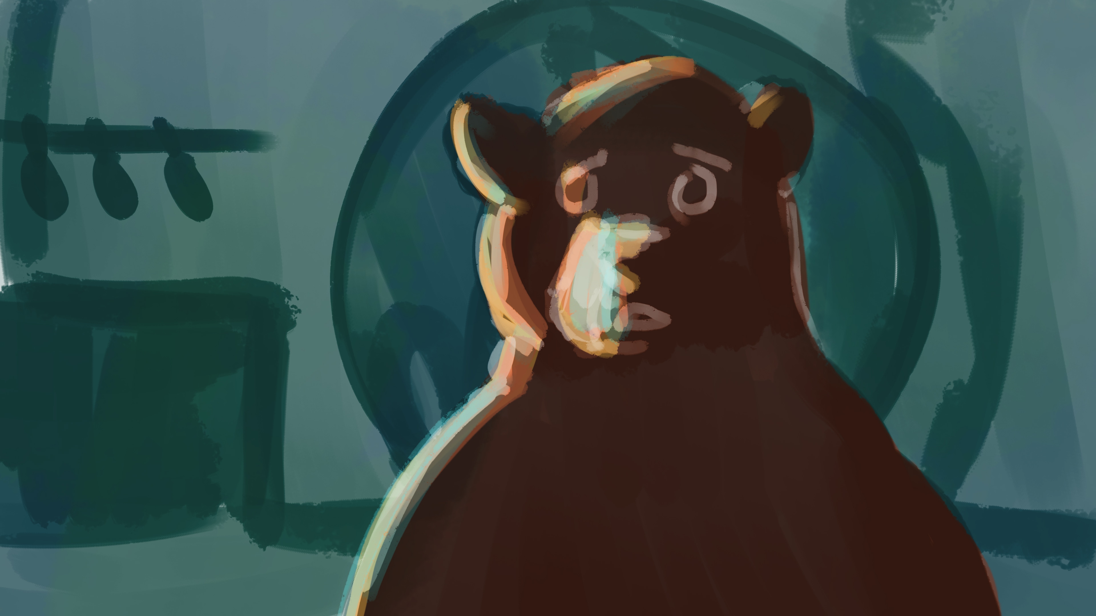 Goldilocks and the three bears - scene 4 par Julie Cellarier